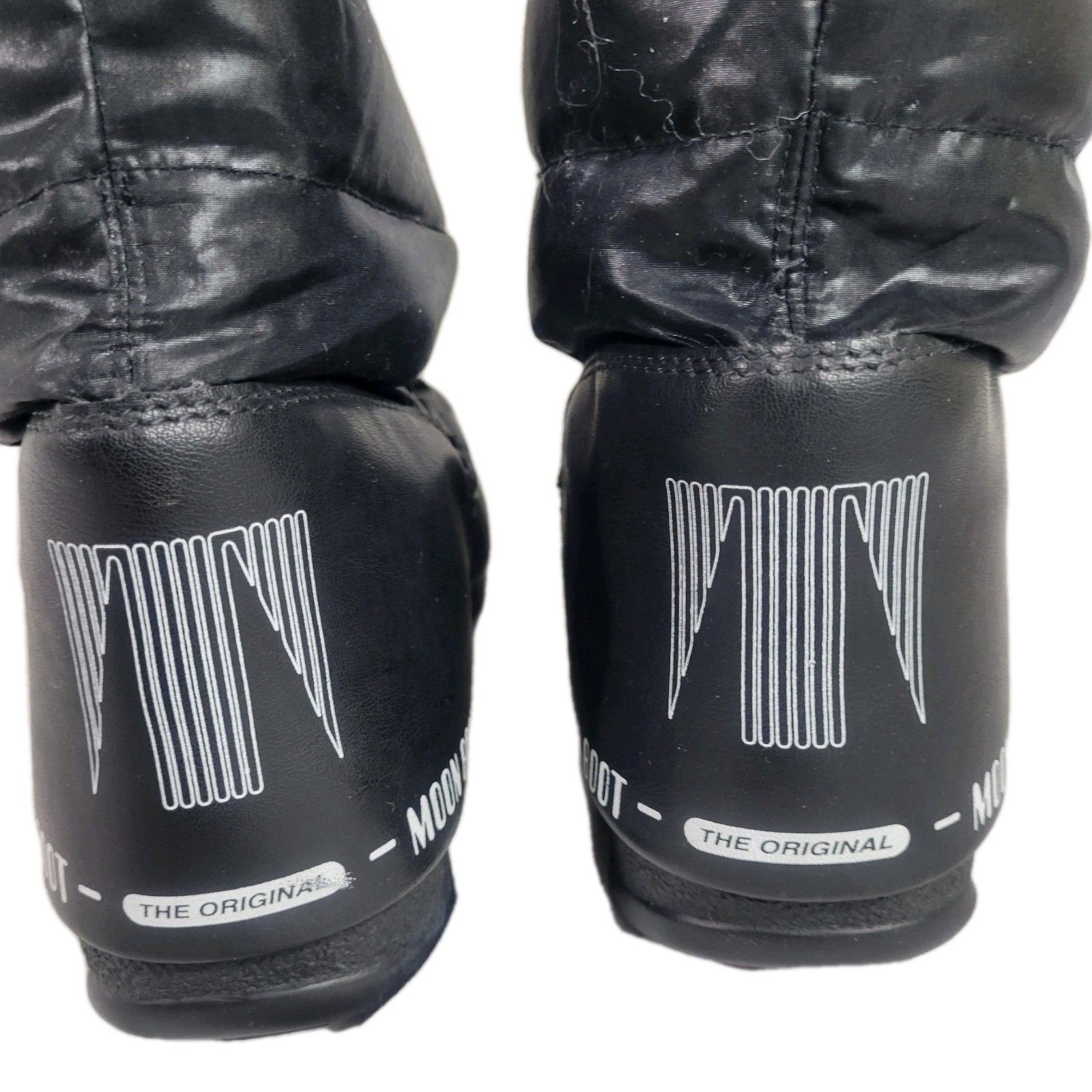 Tecnica The Original Moon Boot Womens 8.5 Black Winter Snow Boots Y2K 2000s