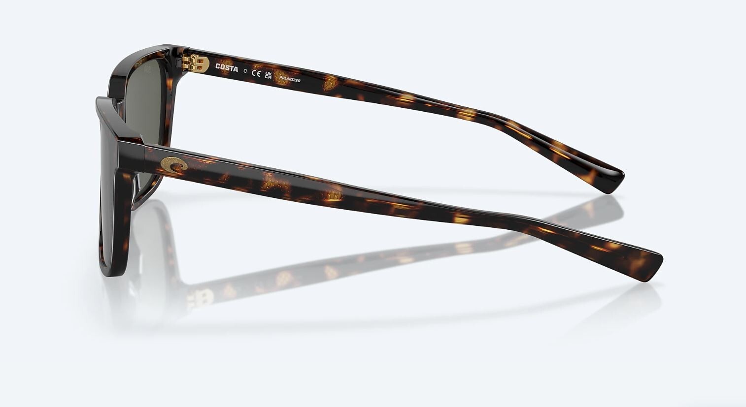 Costa Del Mar Kailano Tortoise / Gray Polarized Glass 580G – NEW
