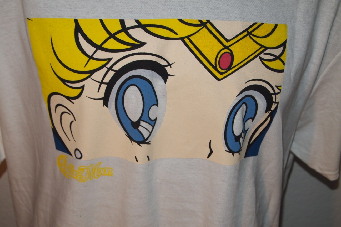 NWOT Sailor Moon Usagi Tsukimo Anime Moon Tiara Graphic Tshirt Size Mens XL