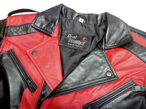 Elevate your style with this sporty yet elegant genuine sheepskin leather jacket