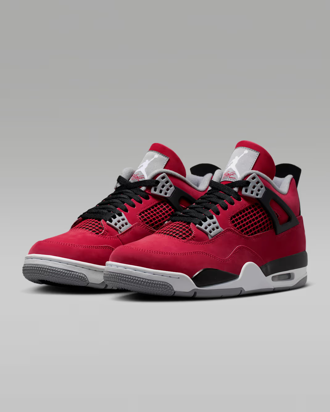 Retro 4 Toro Bravo 2026 Men’s Fire Red Casual Walking Sneakers FQ8138-600