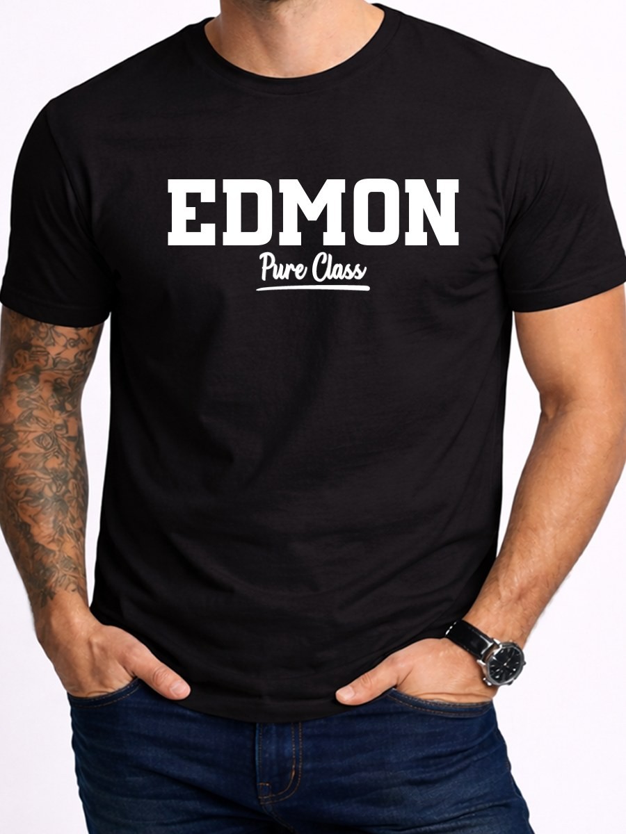 Edmon Surname T-Shirt Pure Class Family Gift