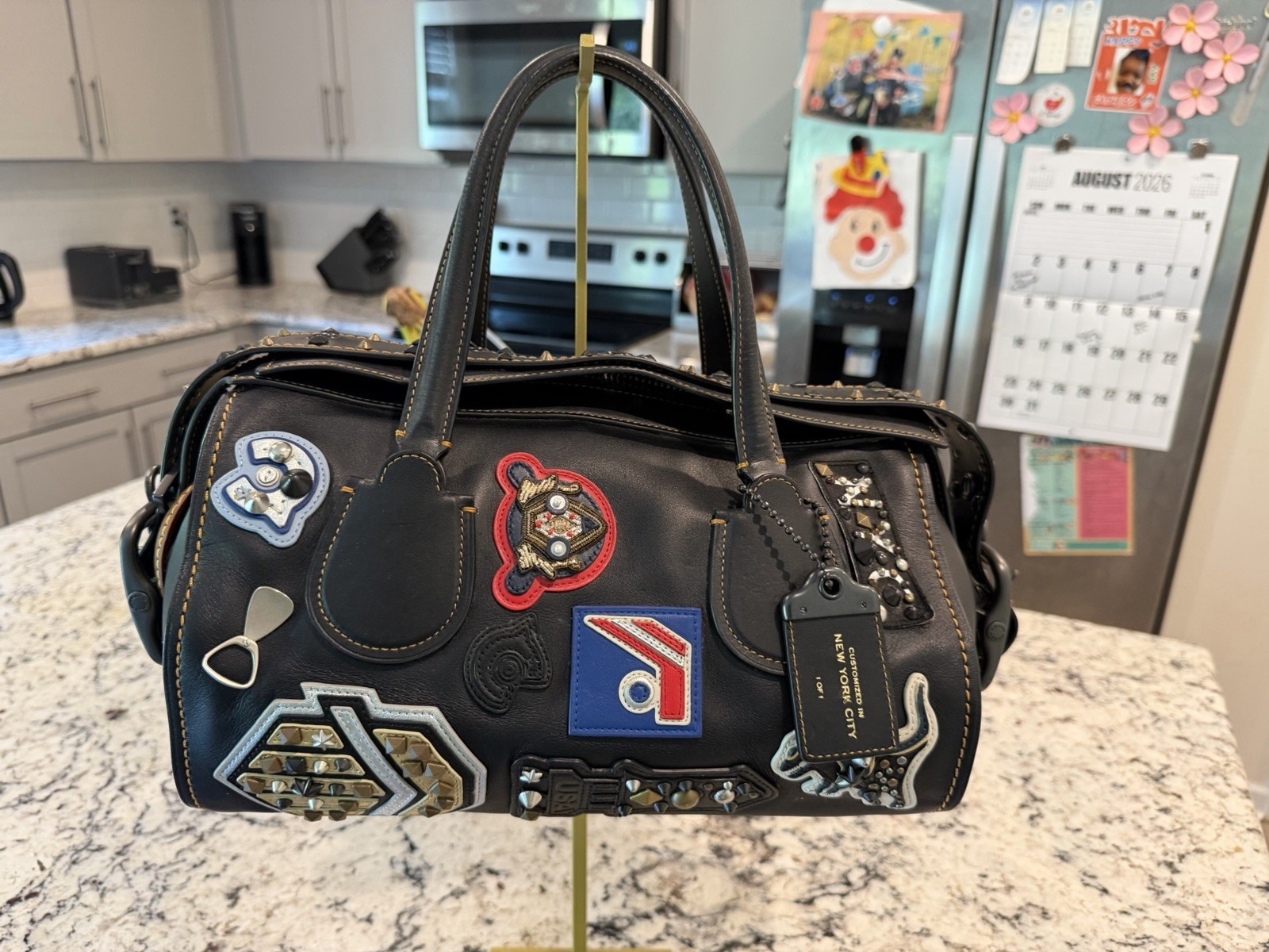 Coach 1941 Varsity Patch Badlands Satchel