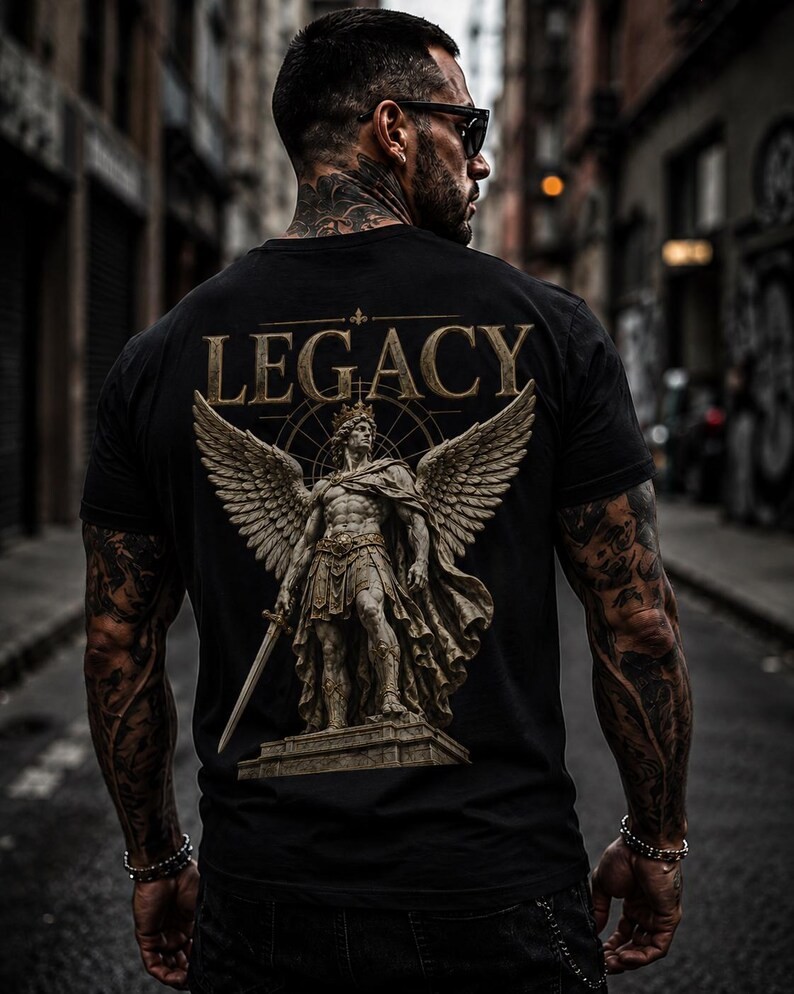 Legacy Warrior Shirt, Archangel Warrior Tee, Angel Warrior Shirt,