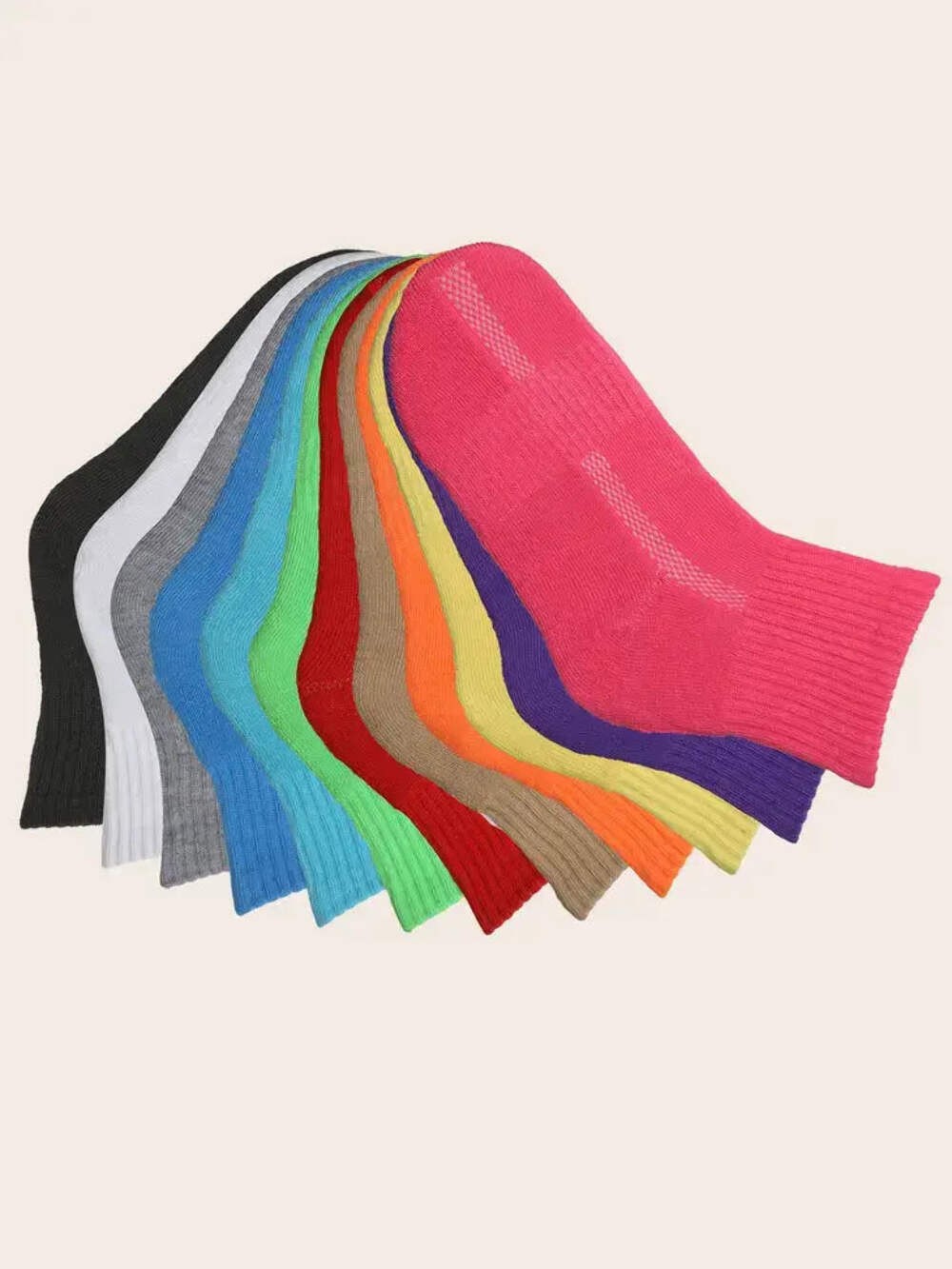 Tip Toe Women Sport Soft & Breathable Cushioned Athletic Crew Socks, 3 Pack
