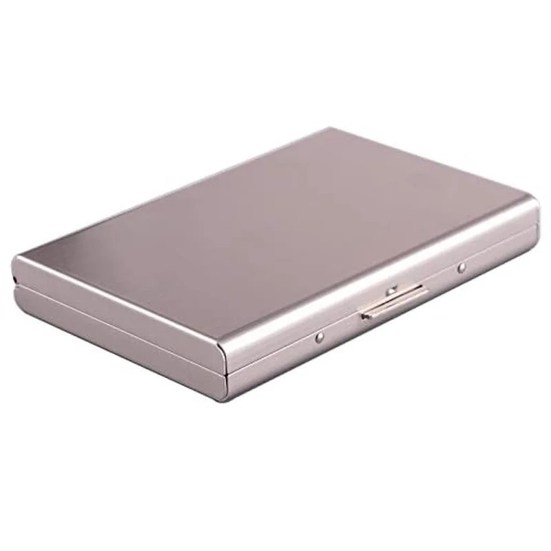 RFID Blocking Credit Card Holder Slim Aluminum Metal Wallet Case