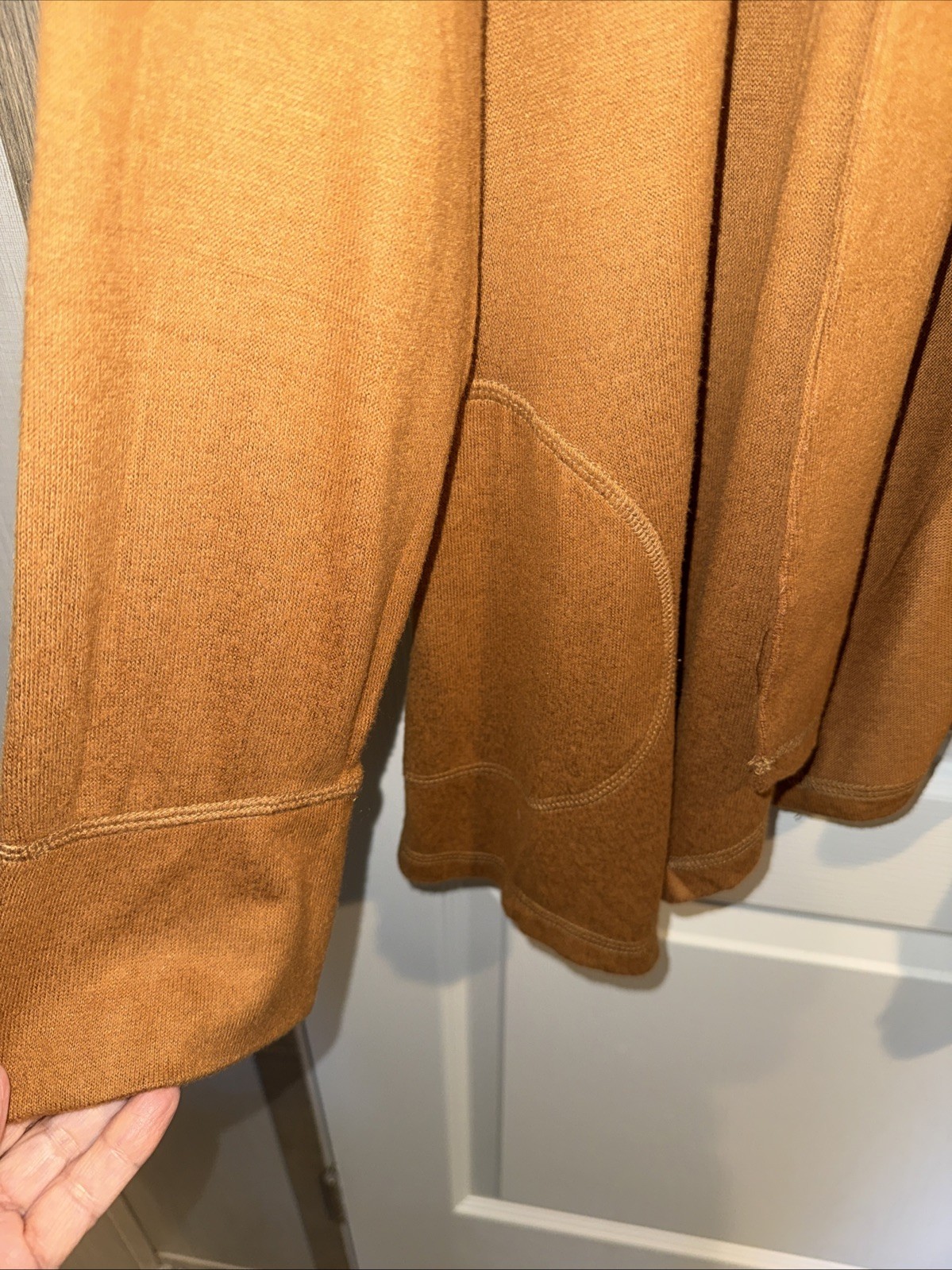 WOMENS CARDIGAN SWEATER STYLE & CO-RUST BROWN RAYON BLEND SIZE 2X NWOT
