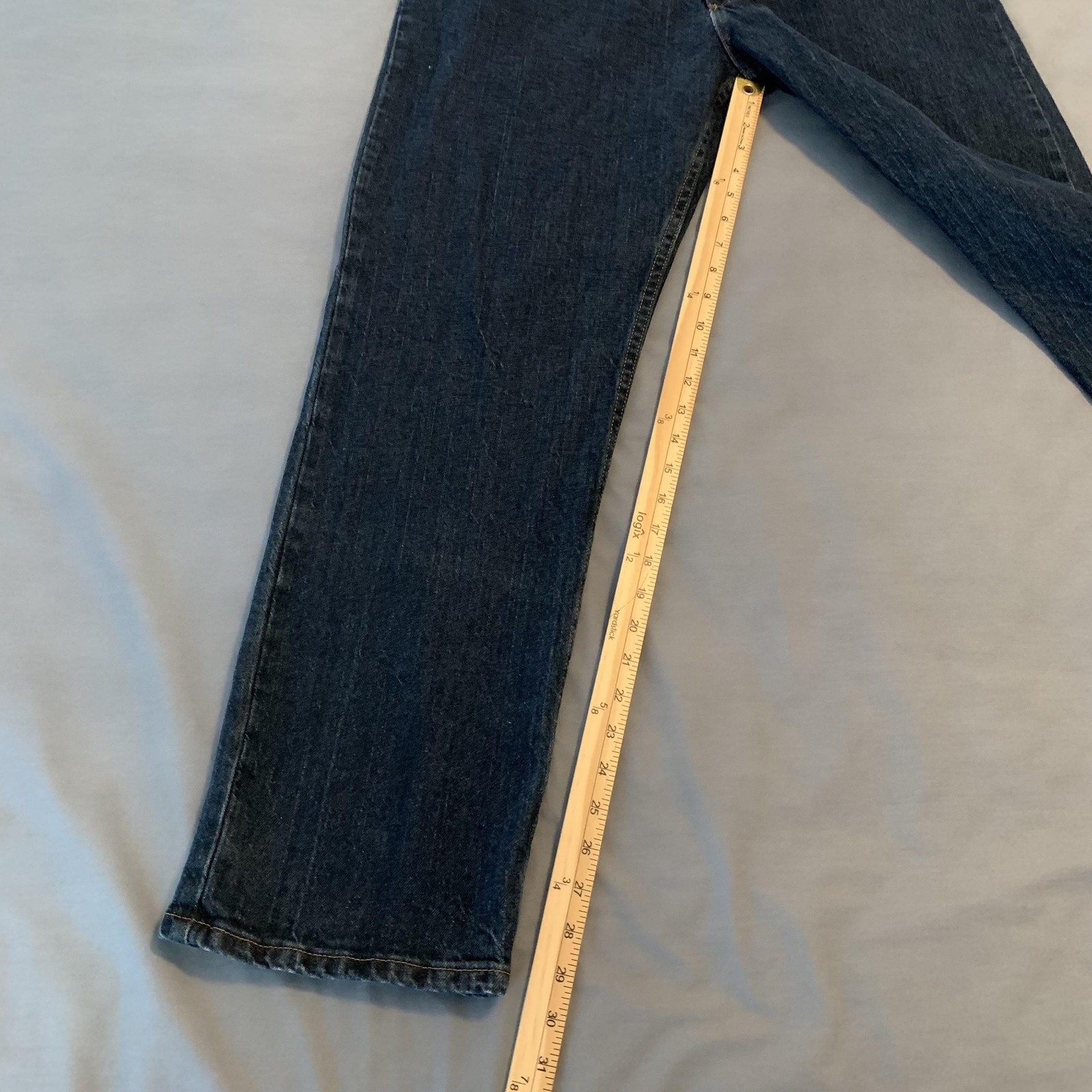 Wrangler Jeans Mens 36×30 Blue Regular Fit Comfort Straight Leg Denim Pants