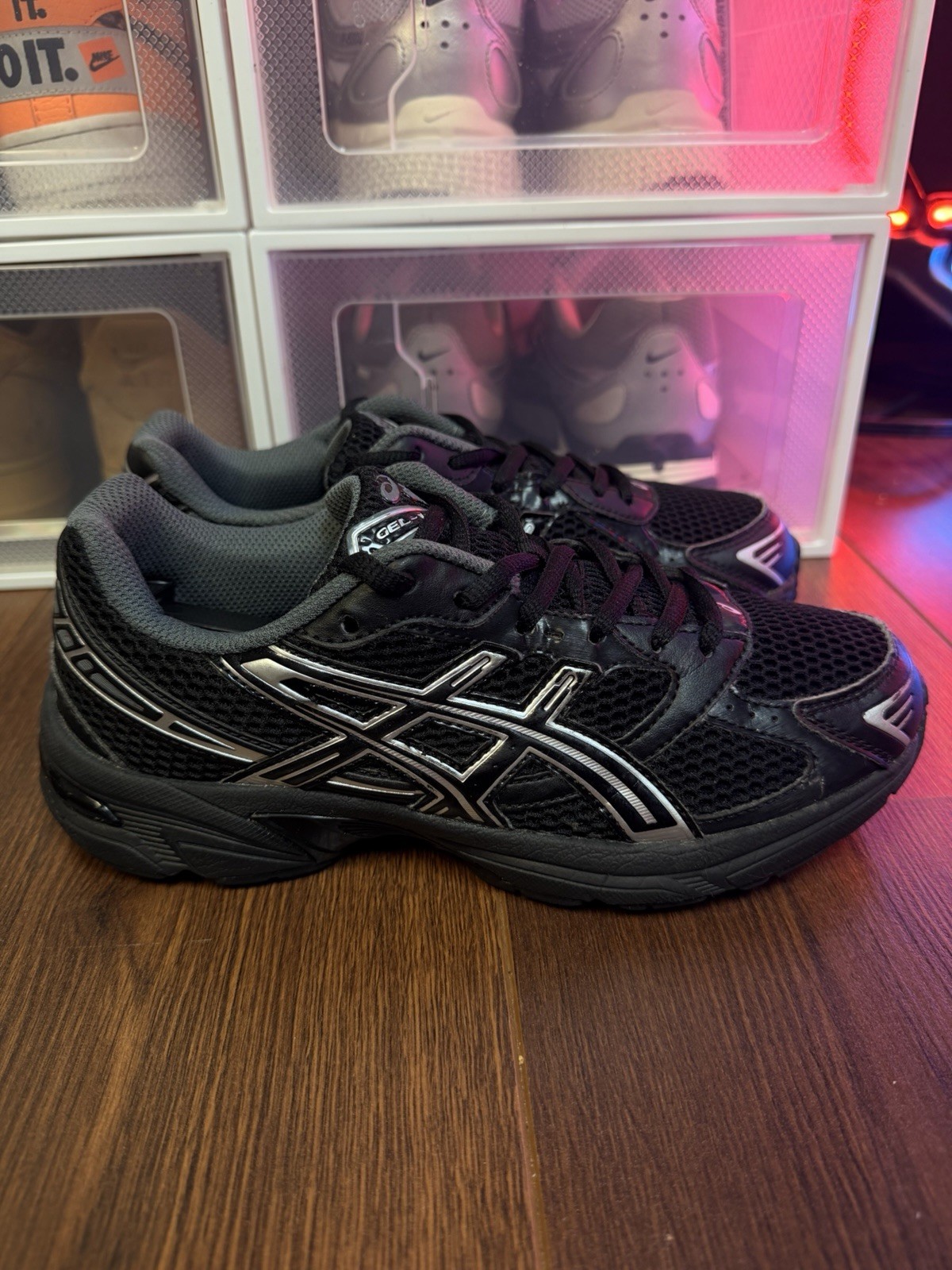 Size 6 – ASICS Gel 1130 Black Pure Silver