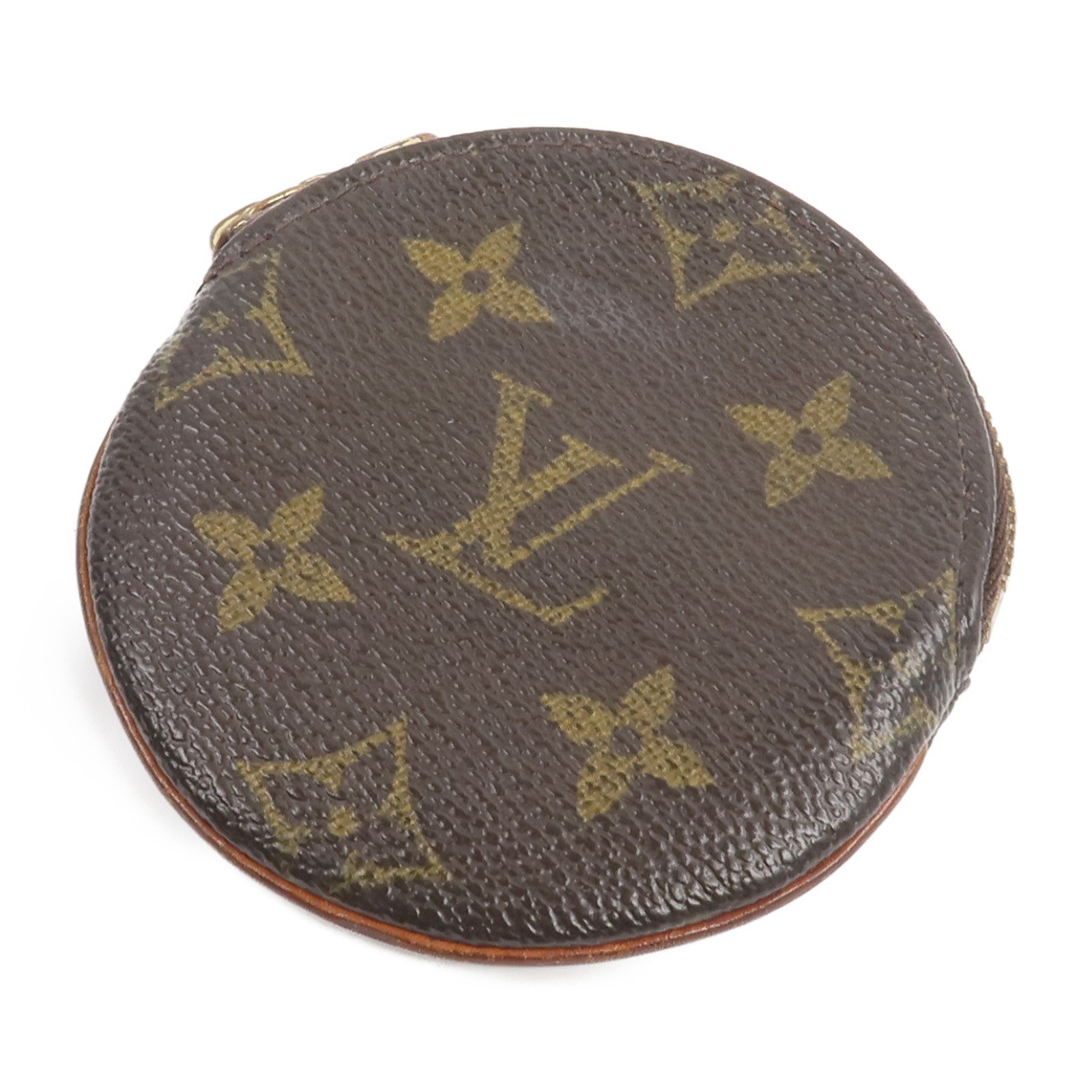 LOUIS VUITTON LV GHW Coin Case M61926 Monogram Brown