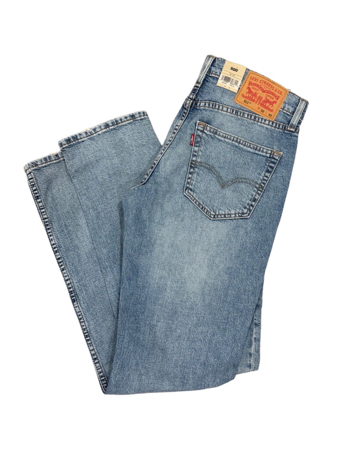 Levis 511 Slim Fit Jeans Slim Fit Stretch Jeans Medium Blue Splash 045115988