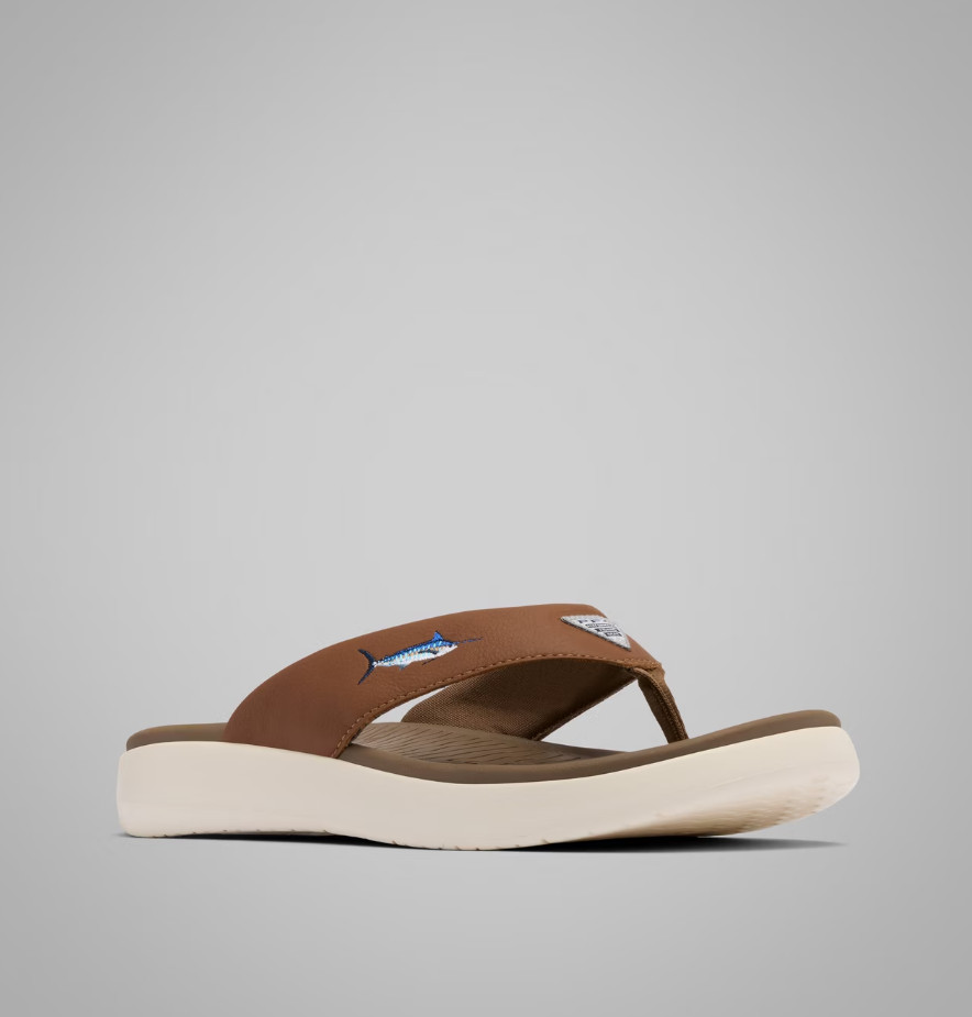 Men’s Casual Fish Graphic Flip Flop Sandals