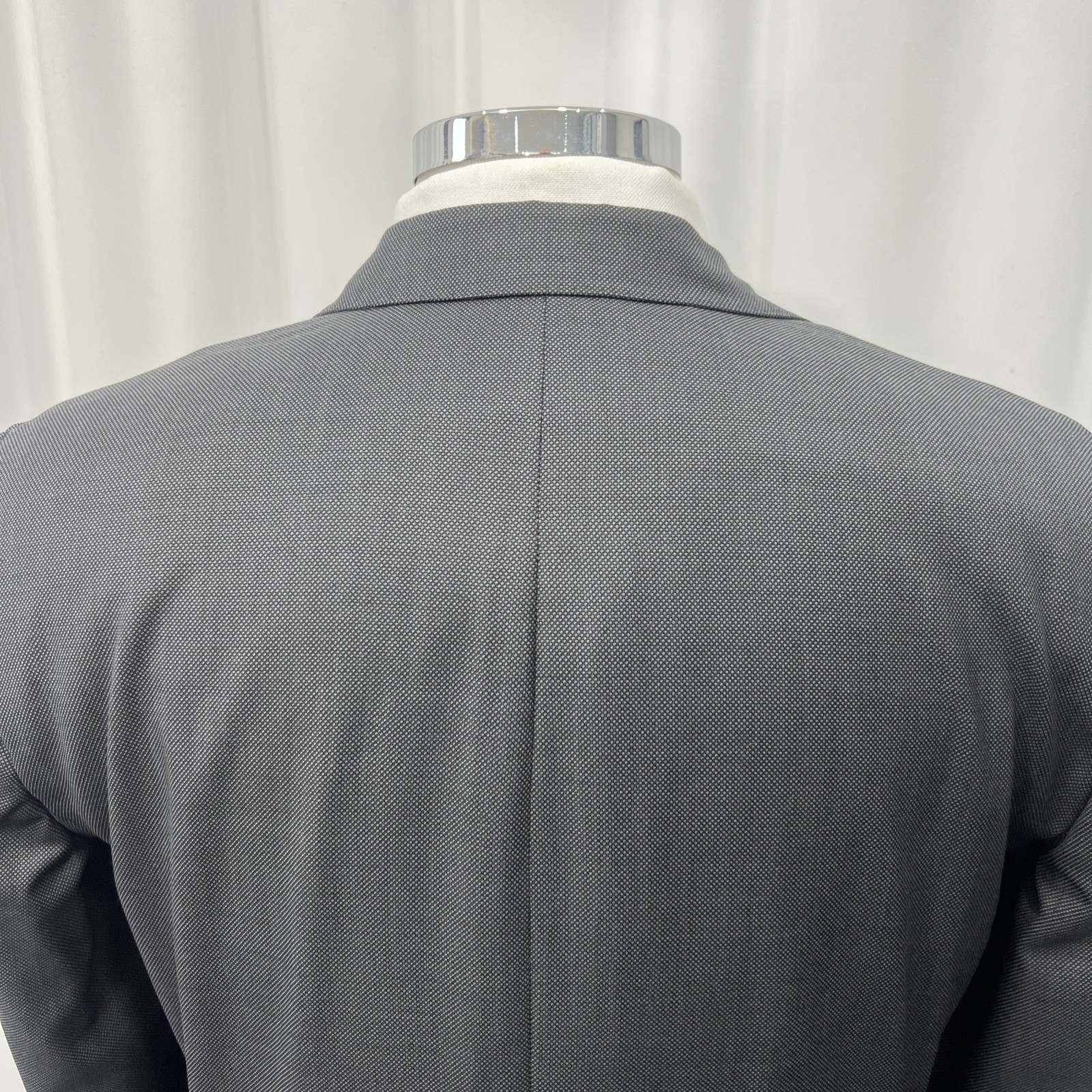 Mark Stephen London Men’s Italian Fabric Wool Suit – Slim Fit – C40L W36 L32
