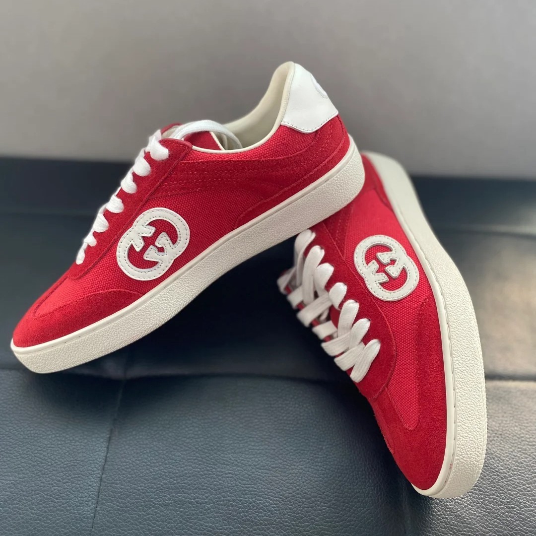 🚀 Gucci Lido | Red Men’s Sneaker