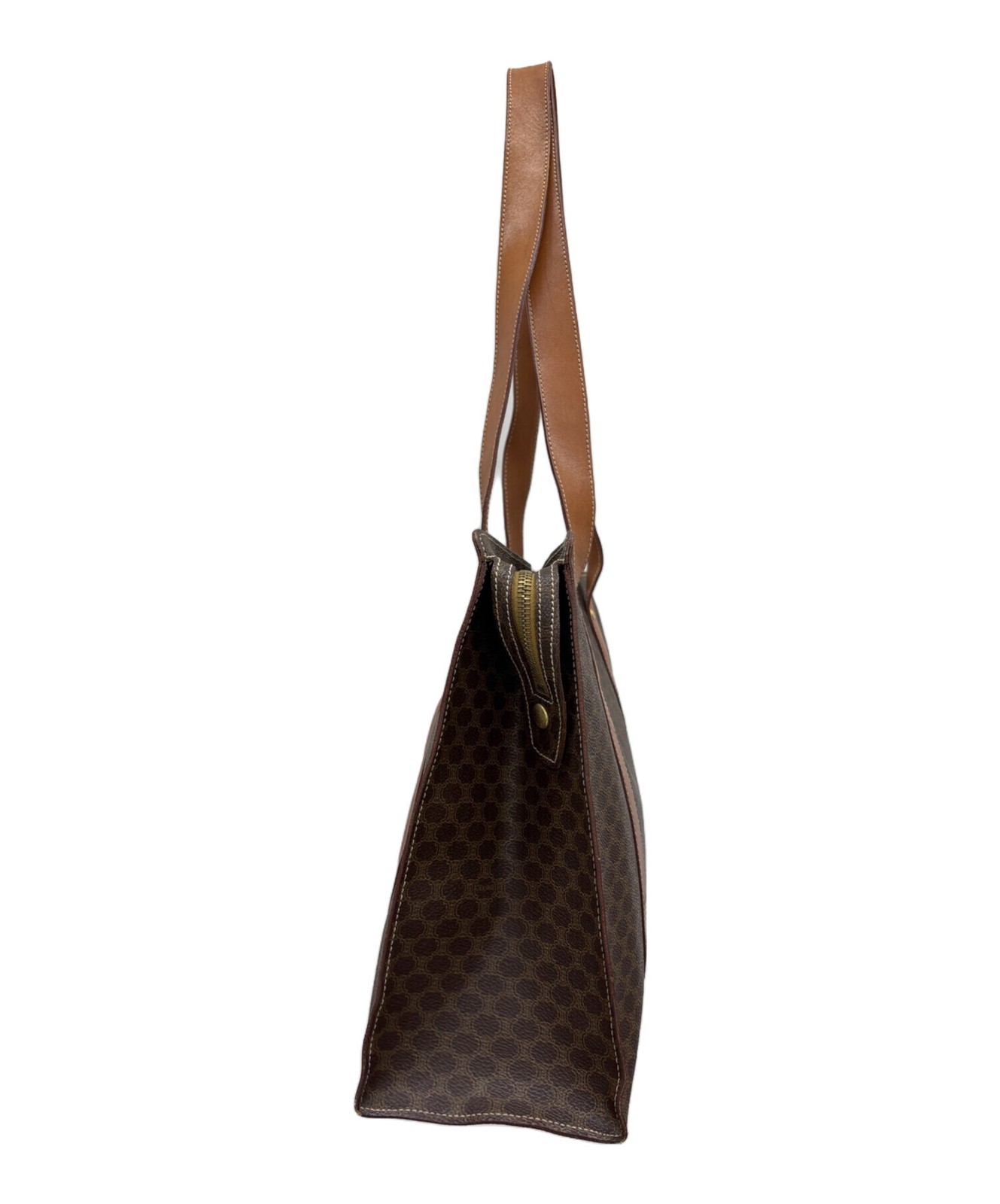CELINE Tote bag Monogram Brown MC98 1 Authentic From Japan