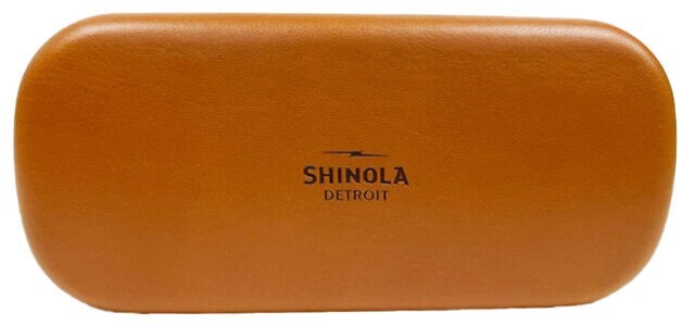NEW Authentic SHINOLA Flexon Sunglasses SH2300S Amber Tort Retail $300+ w/ Case