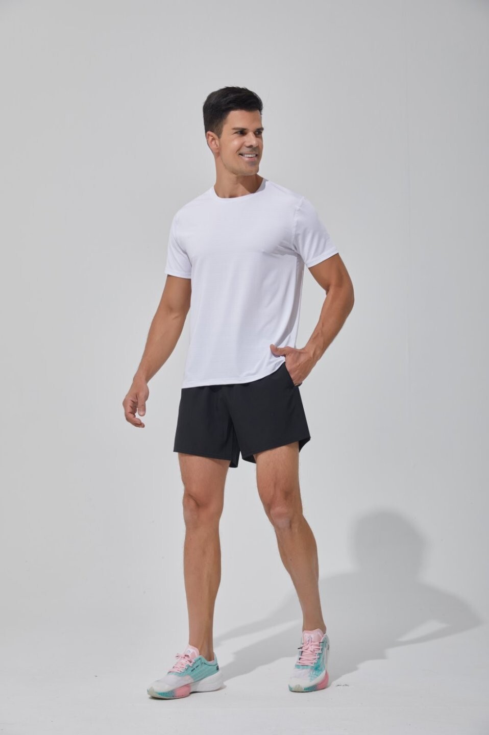 Men’s Short Sleeve UPF 50+ Sun Protection Shirts Quick Dry Rashguard Swim Shirt