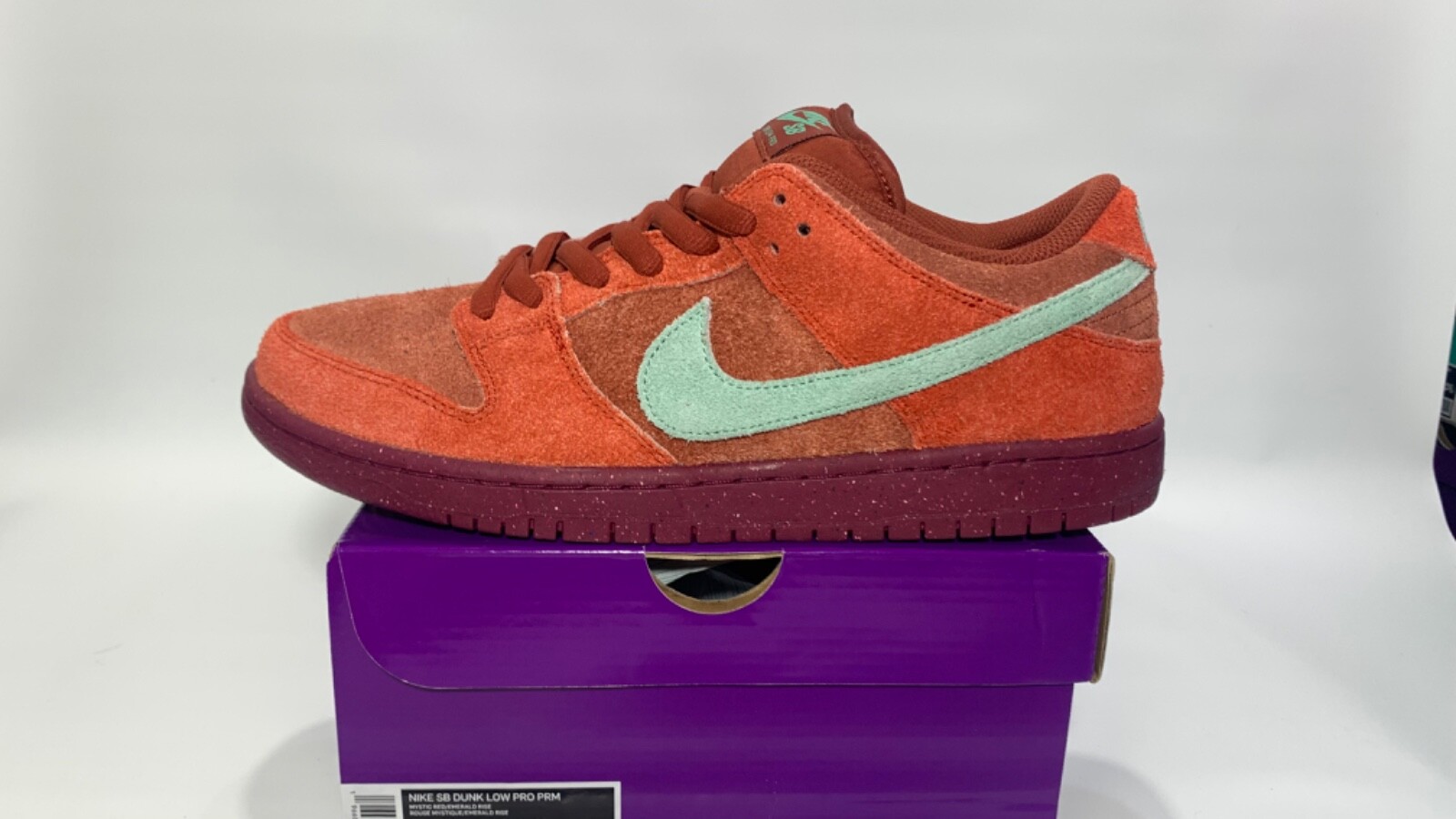 [TARIFF-FREE] Nike SB Dunk Low Mystic Red Mens Sz 10 – 10.5 Rosewood DV5429-601