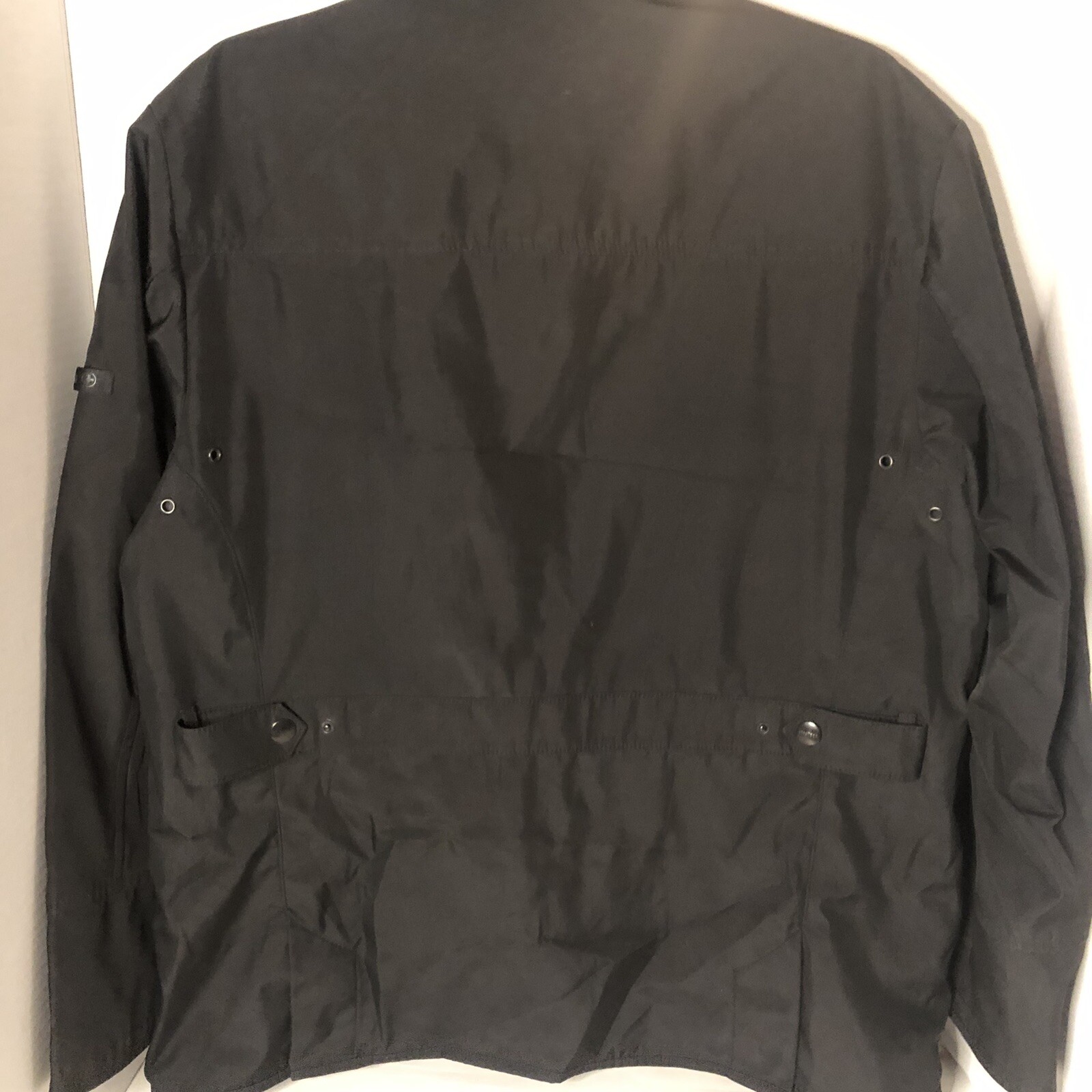 Strellson Switzerland Men’s GR 46 Black “Jetson”Jacket Pockets Full Zip Lined