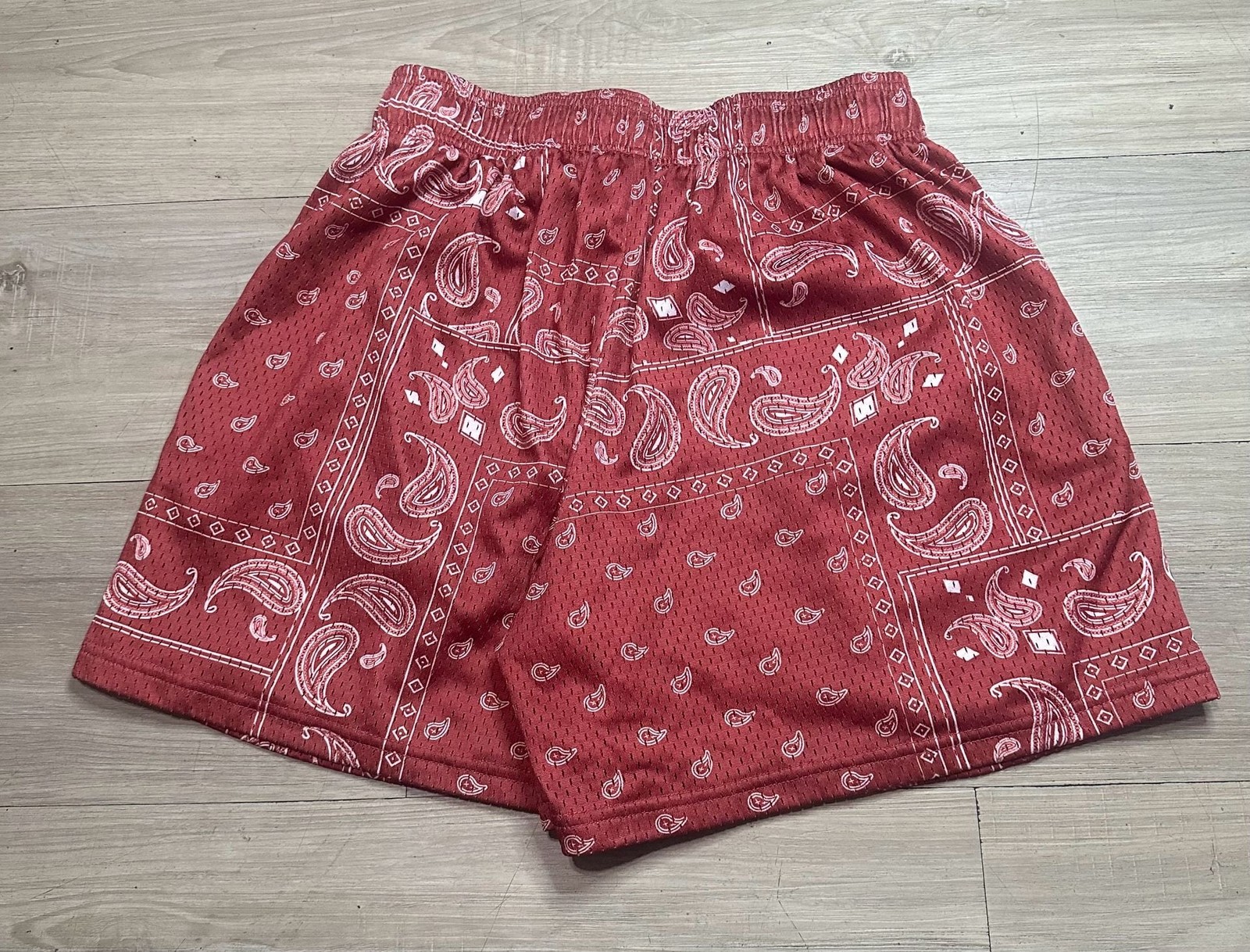 Inaka Power Red Velvet Shorts