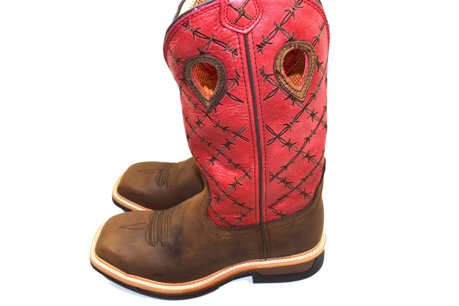 Twisted X Men’s 8 D Lite Western Work Boot Alloy Toe MLCA005 MEMORY FOAM FOOTBED