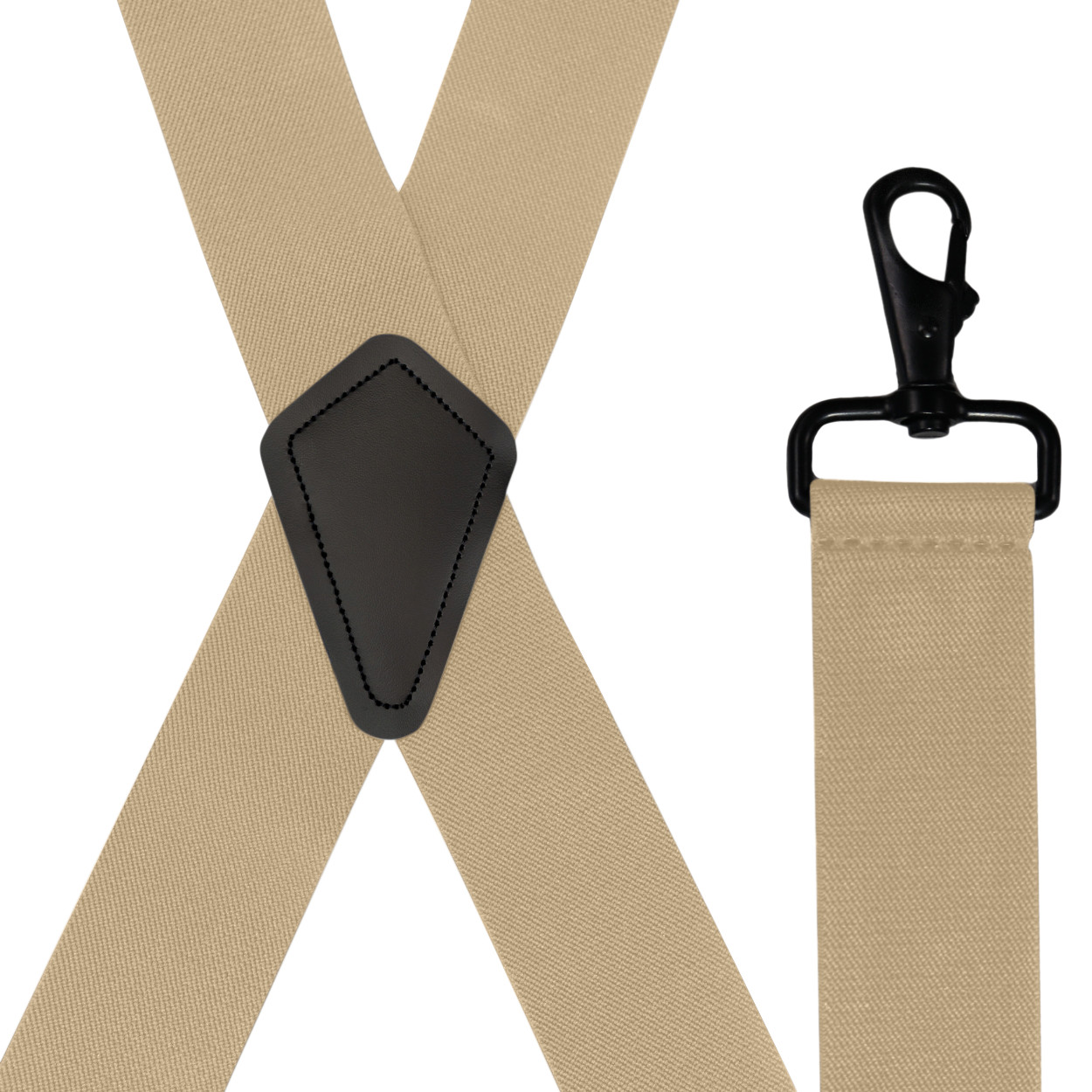 Men’s Suspenders – Various Colors, X Style Belt Loop Trigger Snap, USA Made