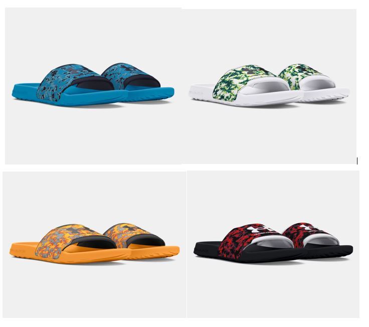 Under Armour Men’s UA Ignite Select Graphic Footbed Slides Assorted