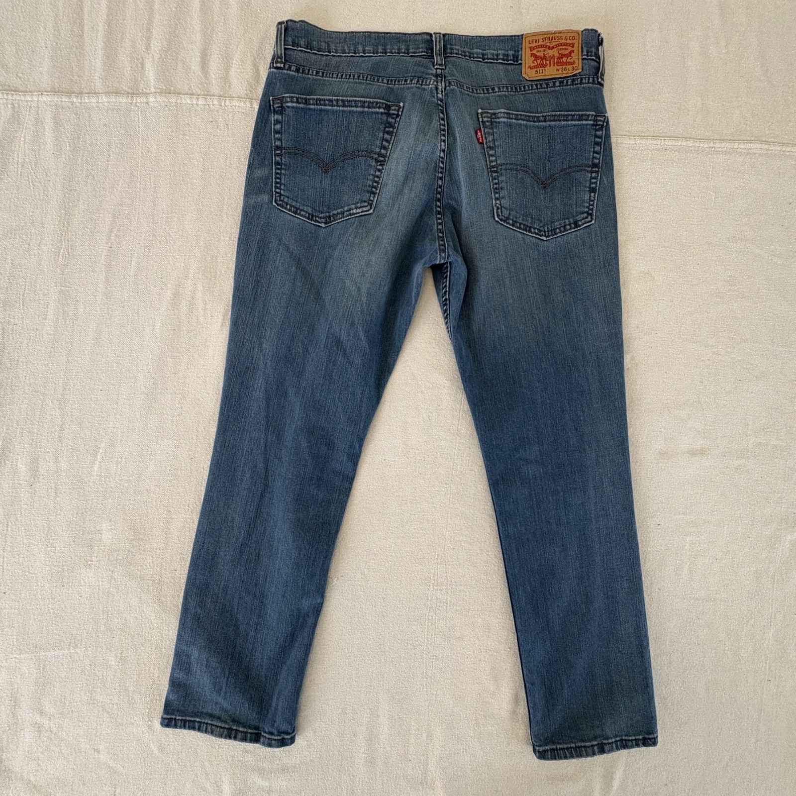 Levi’s 511 Men’s Size 36×30 Medium Wash Slim Stretch Jeans