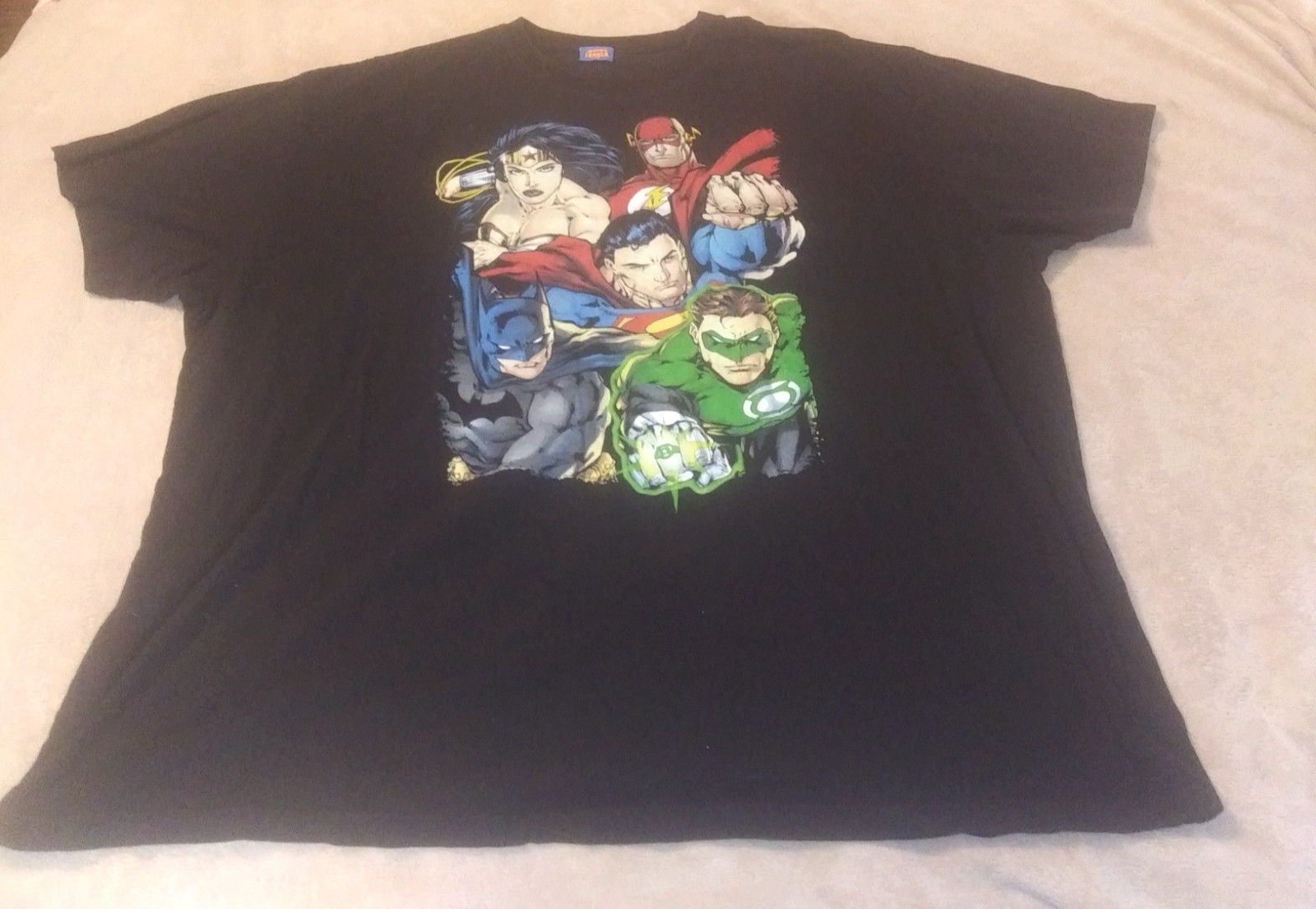 Vintage DC Comics JUSTICE LEAGUE Men’s 6XL Character T-Shirt Wonder Woman~pb