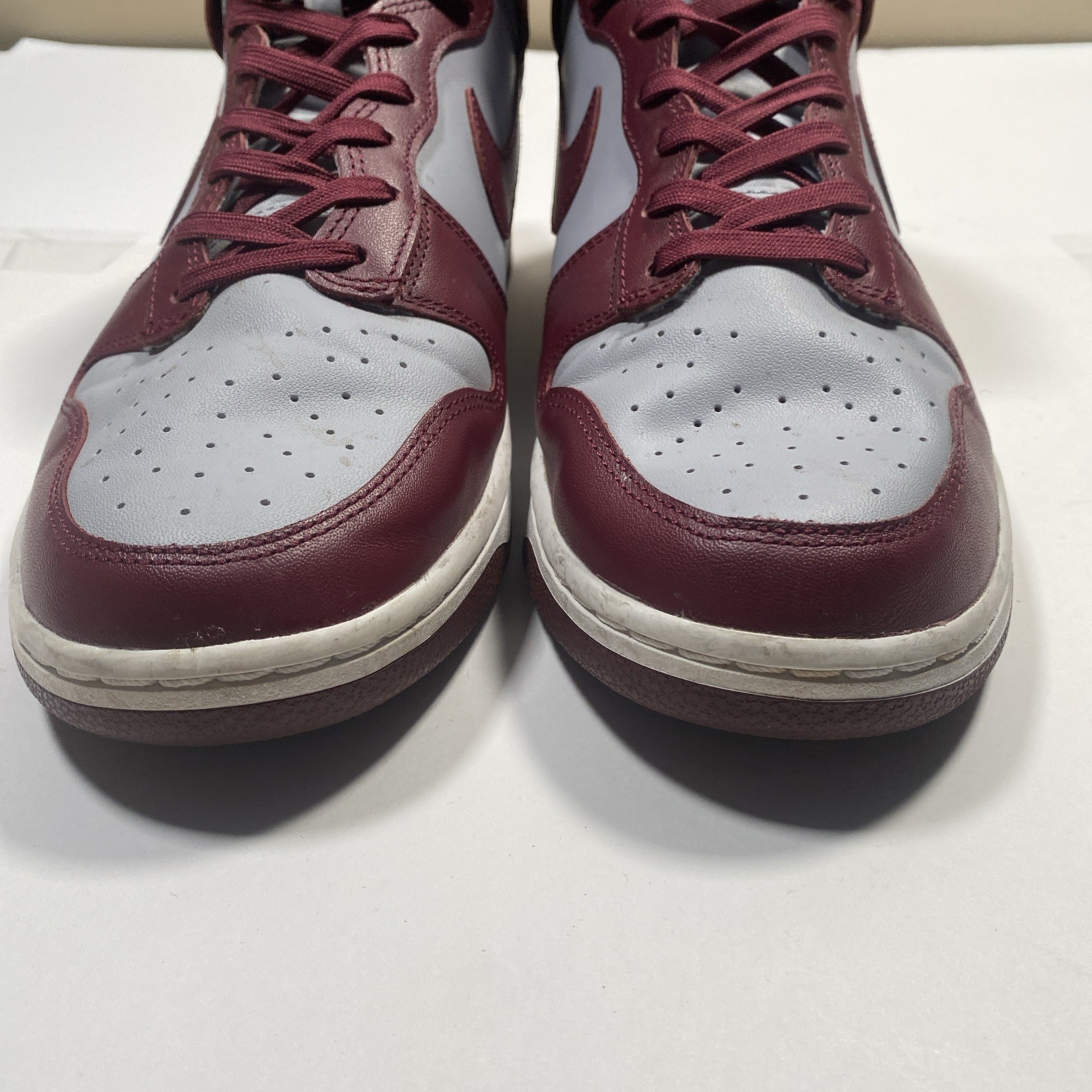 Nike Sz. 12 – Dunk High Retro Dark Beetroot Maroon Red Grey DD1399-600 Good