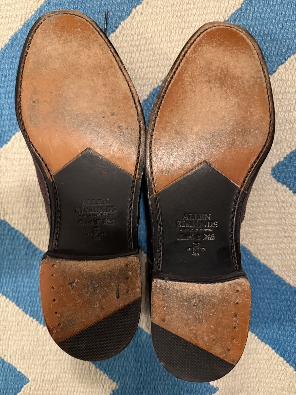 Allen Edmonds Jefferson 2.0 Merlot Wingtip Oxford 11EEE / An Upgraded McAllister