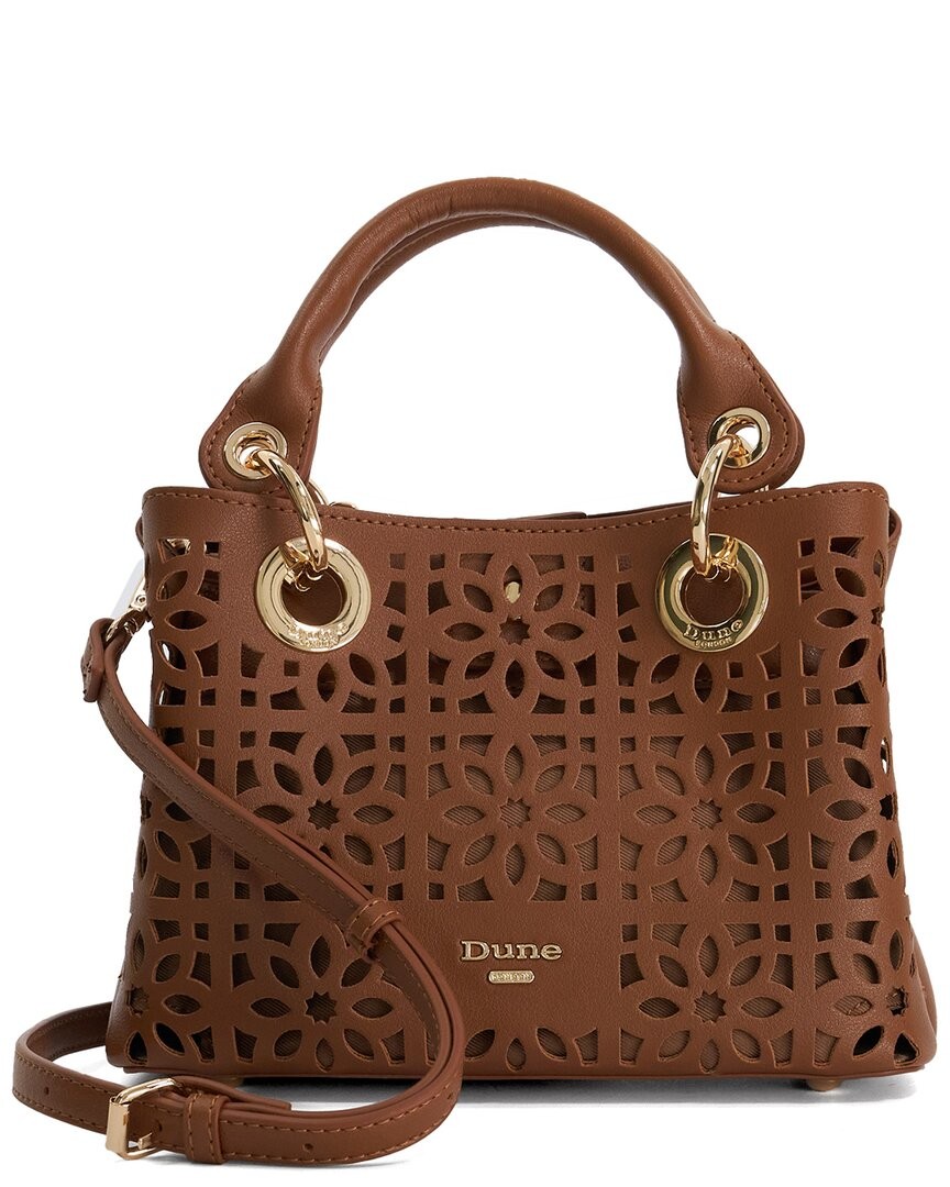 Dune London Diddydelaser Mini Laser Cut Tote Women’s Brown