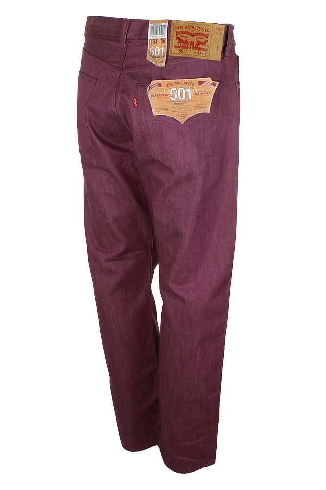 Levi’s Men’s 501 Original Shrink Fit to Button Fly Denim Jeans