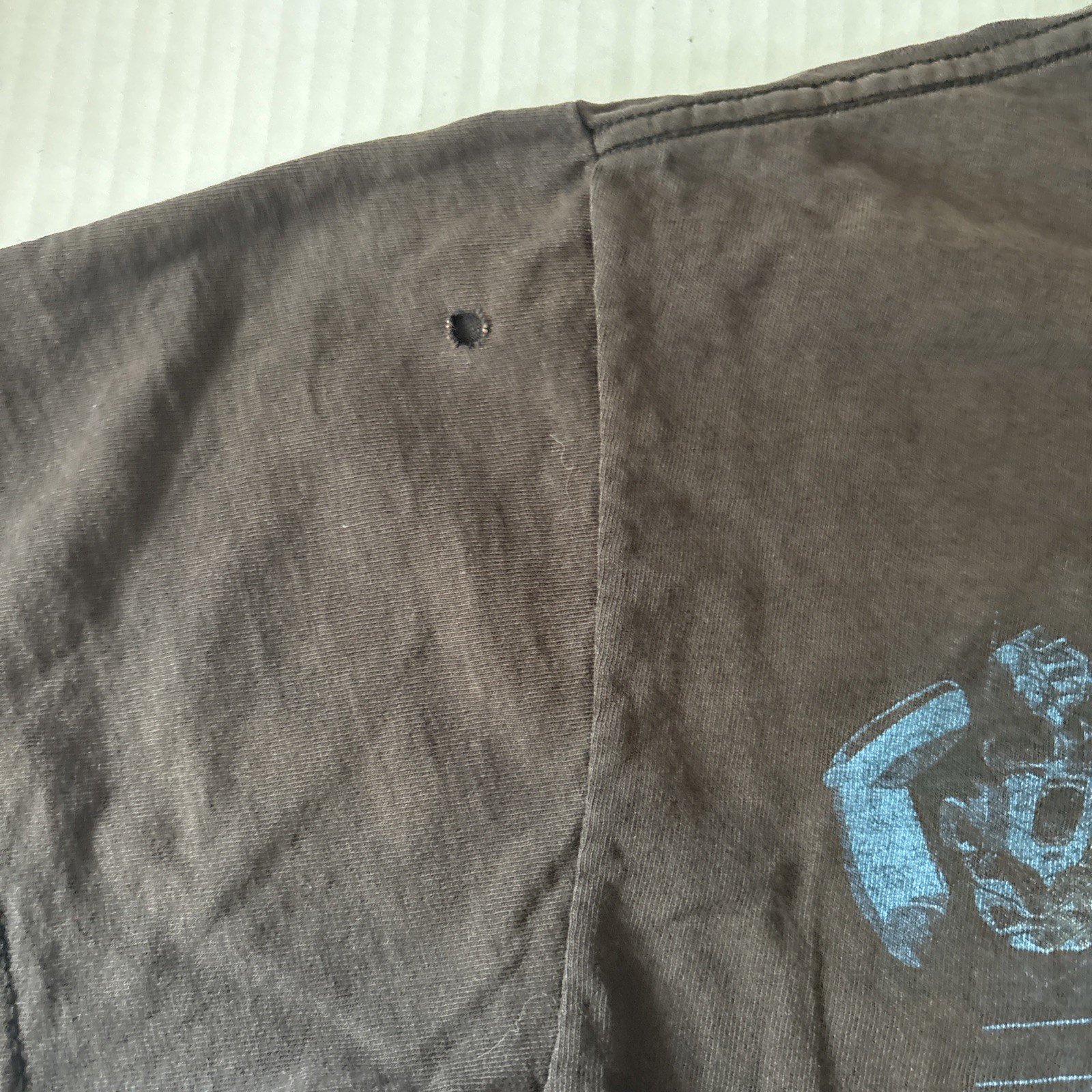 Vintage 1998 Dragon ball Z Promo GOKU Distressed Faded Rare Cool Read See Pics