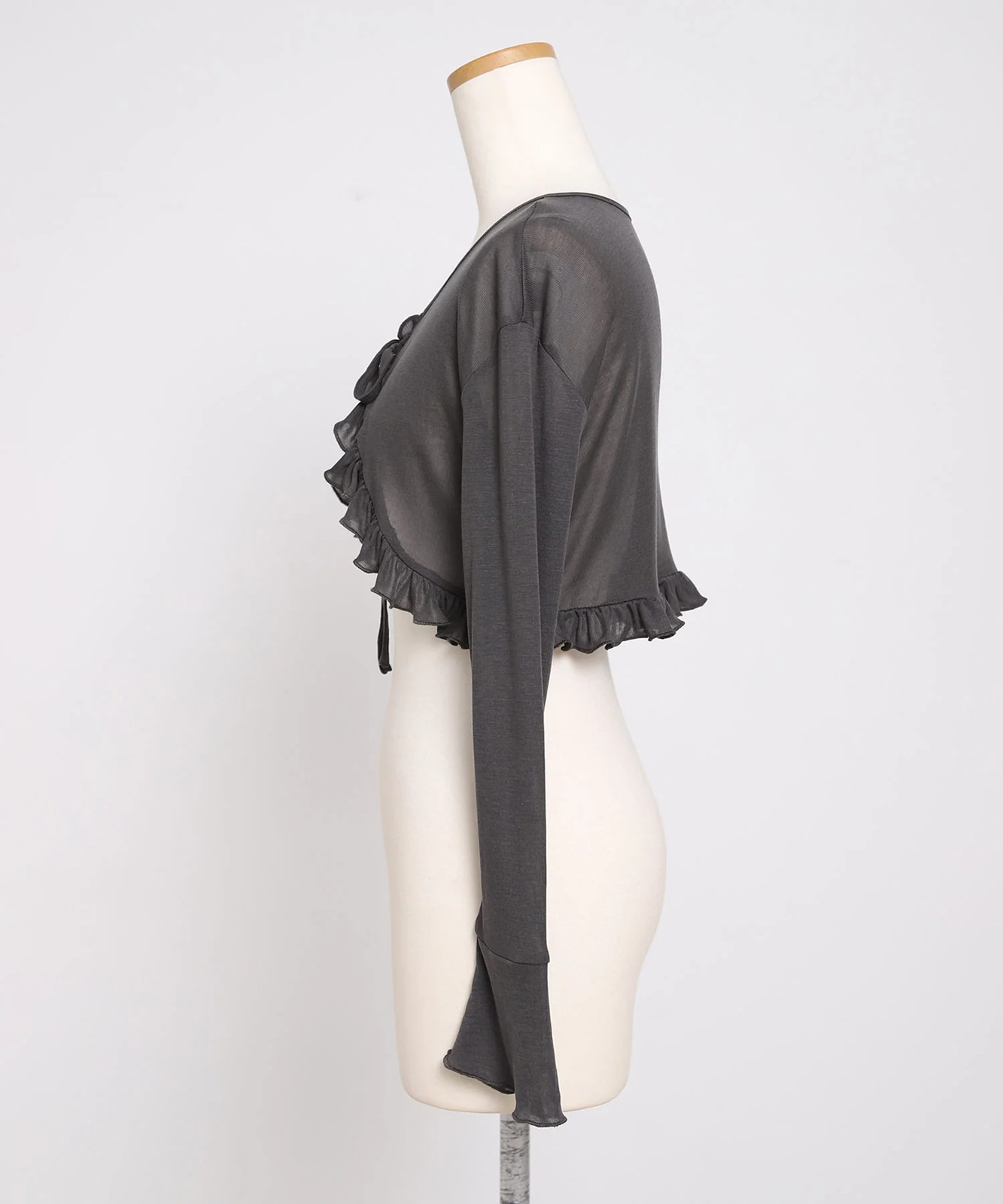 5 Way sheer bolero set tiered long cami dress Jirai New