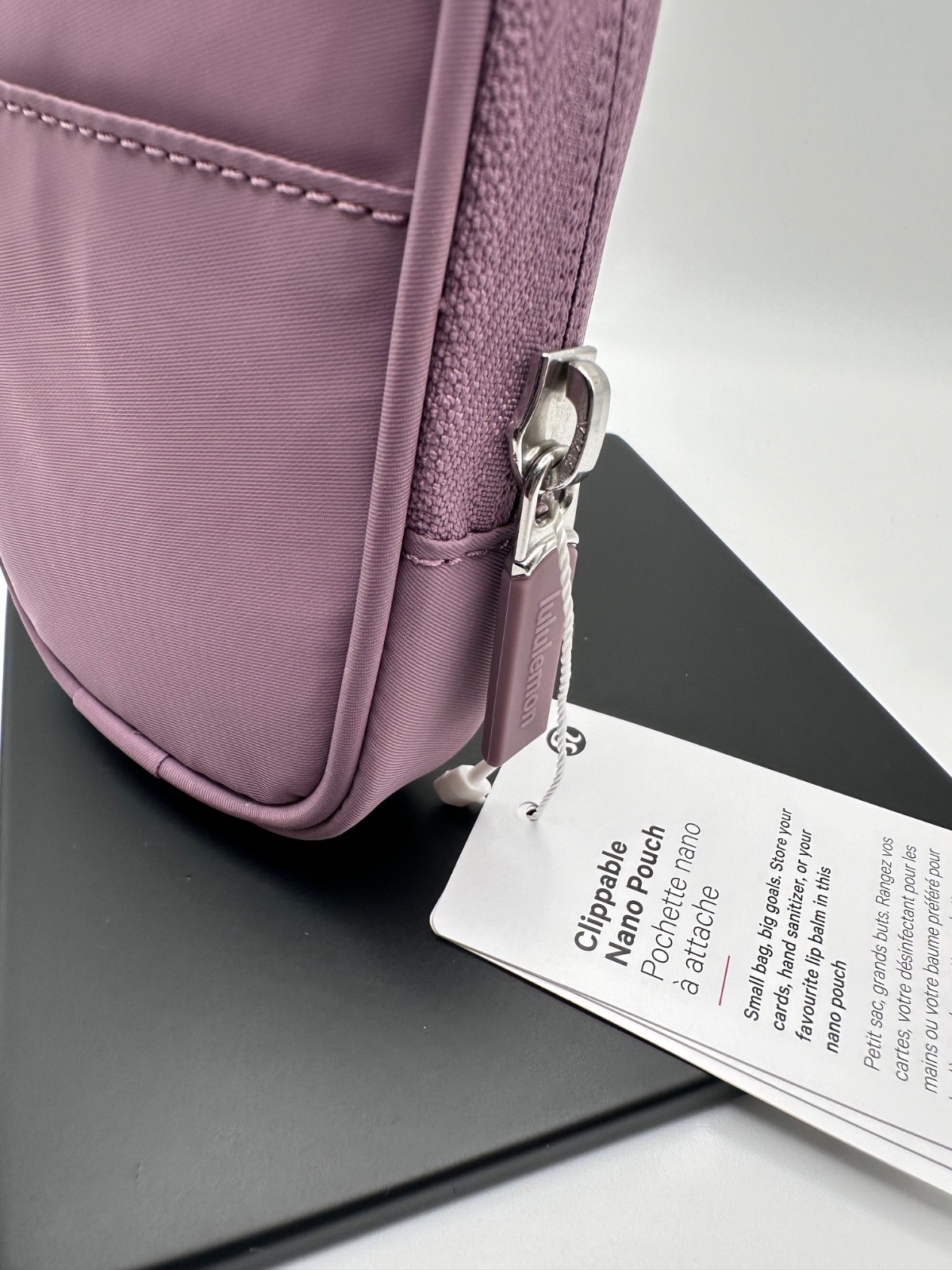 Lululemon Clippable Nano Pouch (Lavender Lux) ***SOLD OUT – 0060