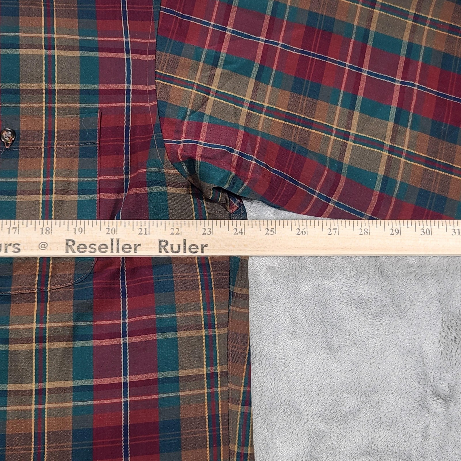 Vintage Pendleton Sir Pendleton Shirt Mens Medium Plaid Wool Made USA 90s