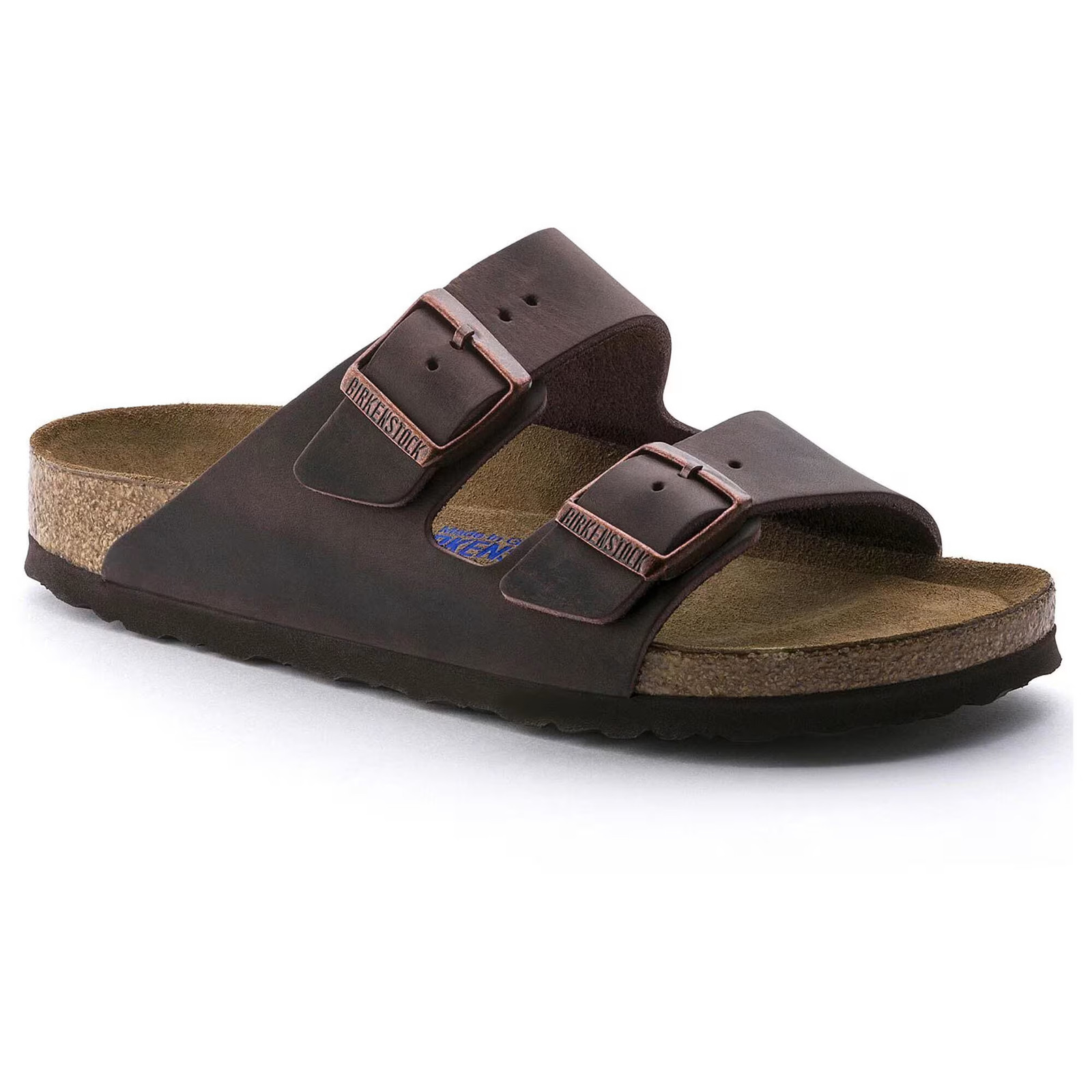 Birkenstock Arizona Soft Footbed Oiled Leather Narrow Fit Women’s Casual Sandals