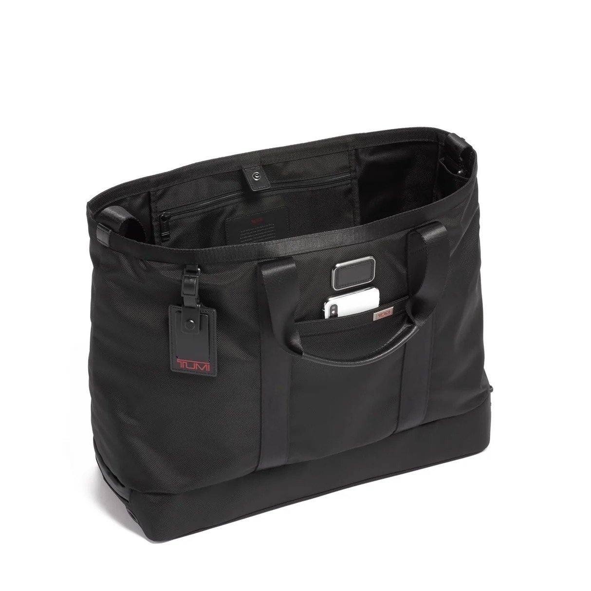 🎒 NEW TUMI Alpha 3 Carryall Tote Black 2203152 FXT Ballistic Nylon Business