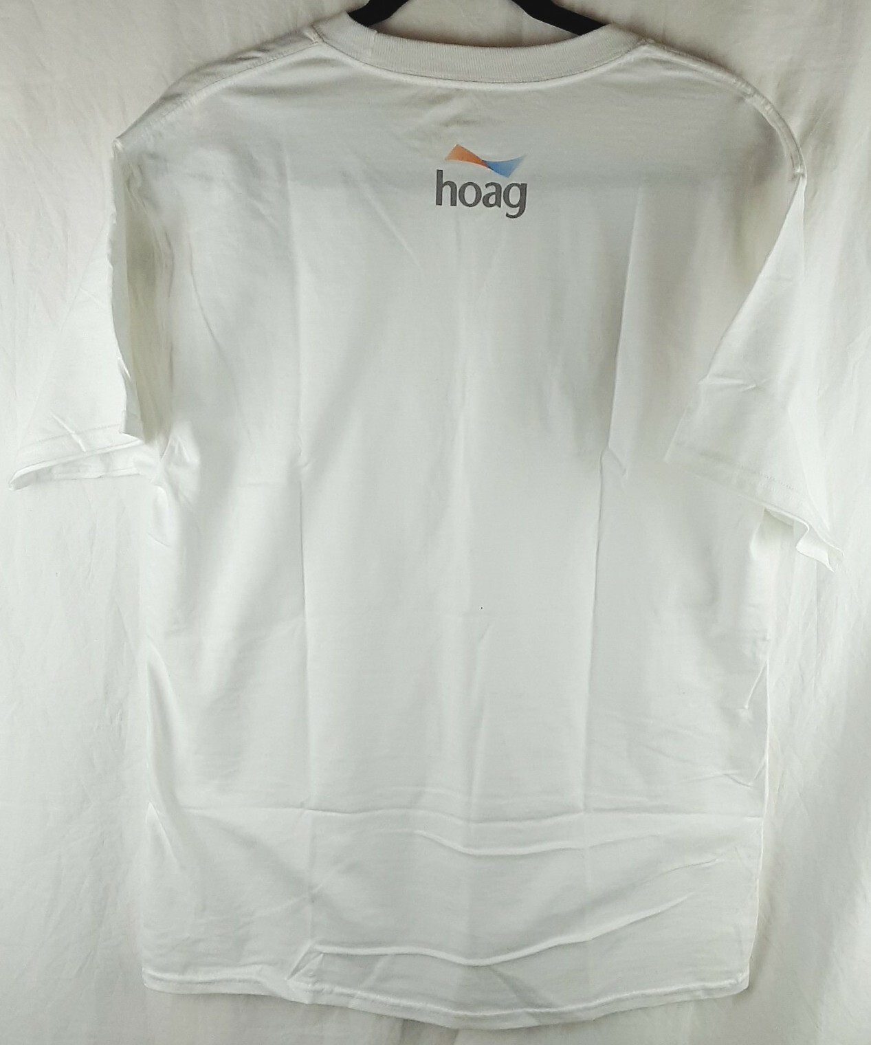 Hoag Hospital Employee Adult mens Shirt Size Medium White Uniform