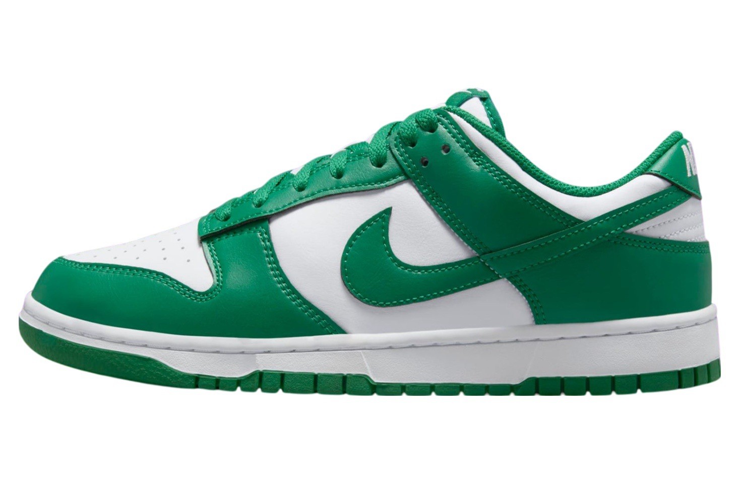 Nike Dunk Low Size 9M Summit White Malachite Green DD1391