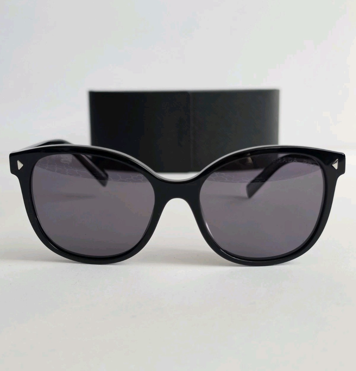 AUTHENTIC PRADA PR 22ZS Black Sunglasses