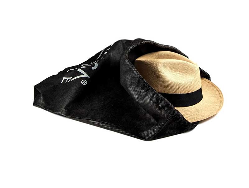 Toquilla Straw Panama Hat Ecuador Handwoven – Fedora Style with Gift Bag and Box