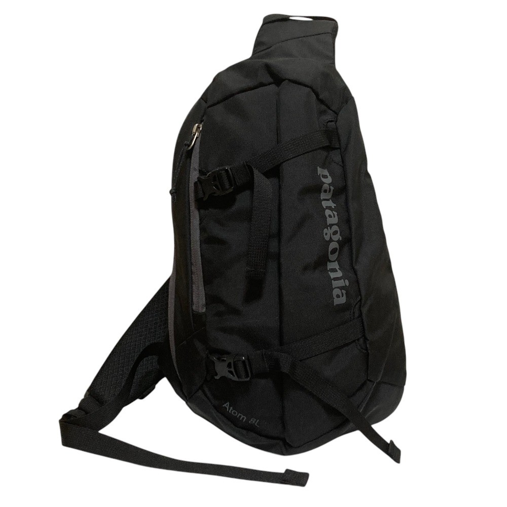 Patagonia Atom Sling 8L Sling Bag Shoulder Bag 48261 Black Unisex Women USED