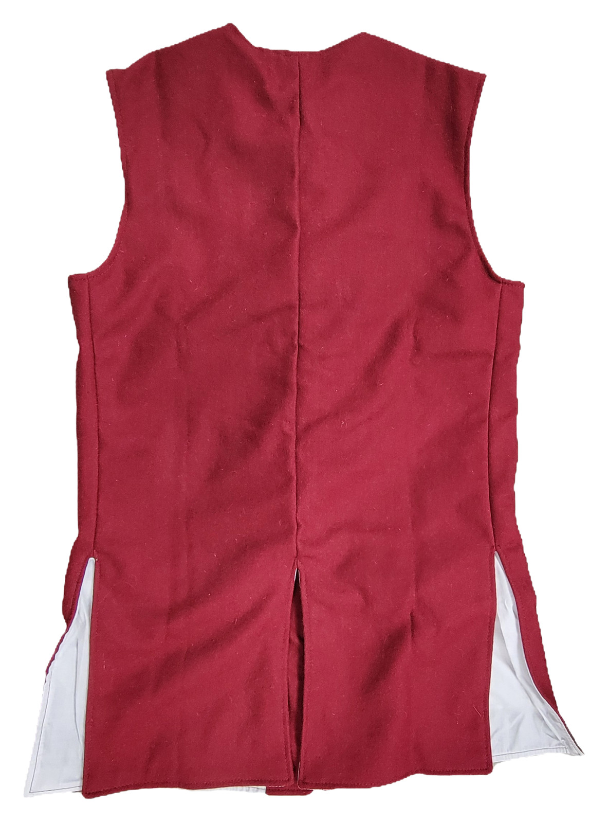 18th Century Waist Coat Wool LONG STYLE – Revolutionary War Era Reproduction