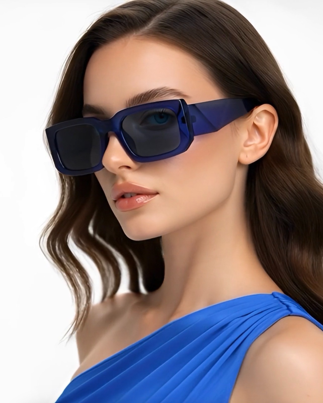 Women Sunglasses Fashion Designer Small Square Frame Luxury Elegant Miami Style