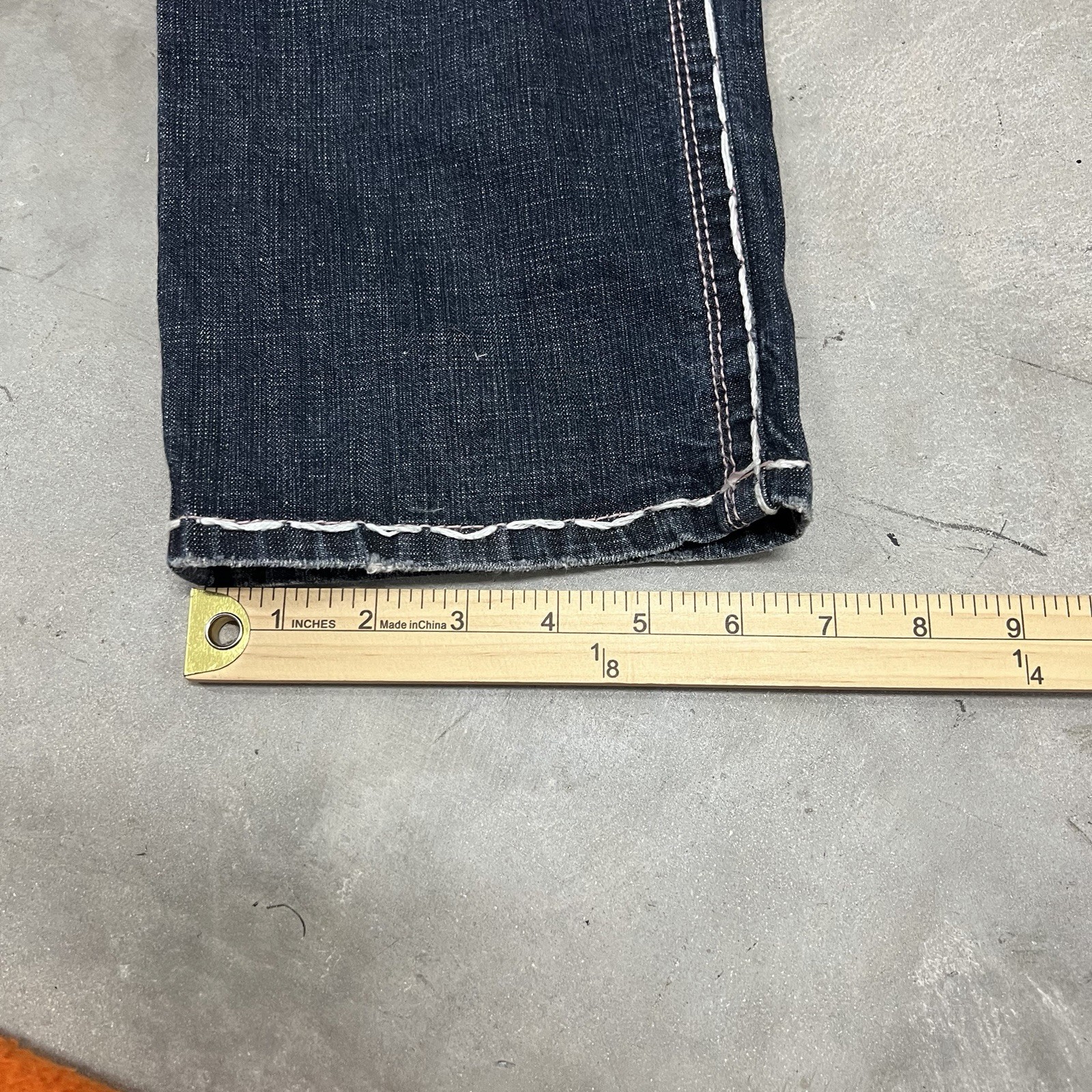 Laguna Beach Embellished Bling Straight Skinny Jeans Size 30×34