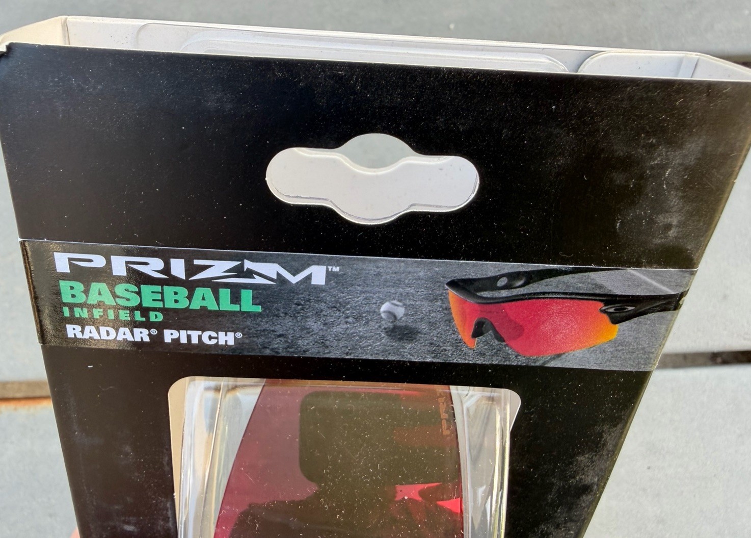 Oakley RADAR Pitch Lens PRIZM BASEBALL INFIELD 101-115-002 Red Ruby Fire Genuine
