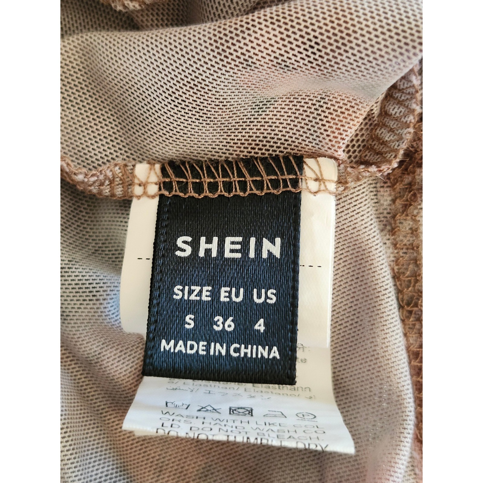SHEIN Angel Print Mesh Cowl Neck Crop Top Small Coquette Fairycore Y2K ✨