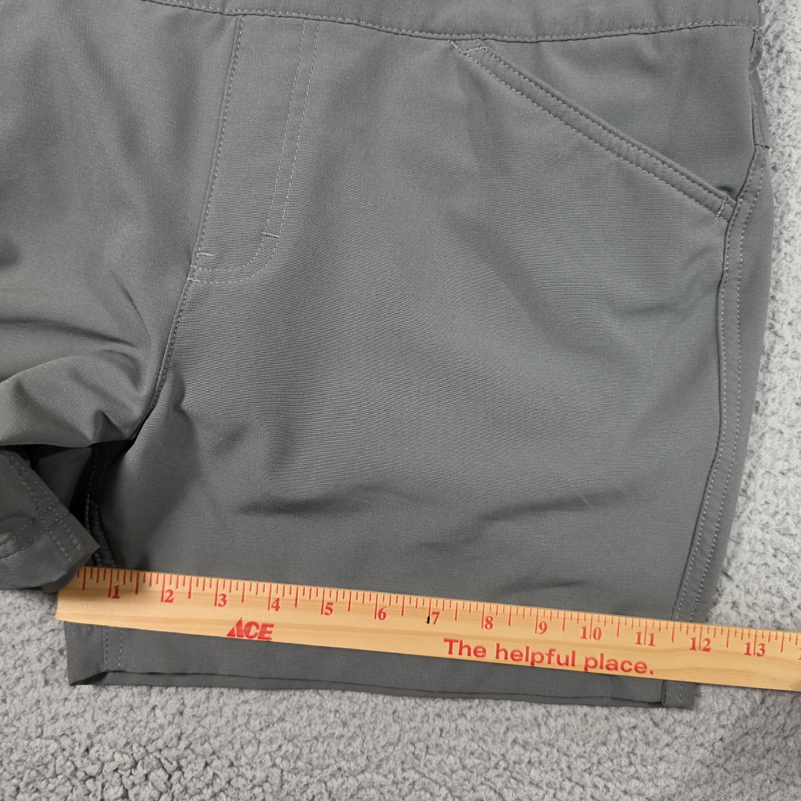 Dickies Cooling Temp IQ Cargo Shorts 12 Gray Stretch Utility Performance Golf